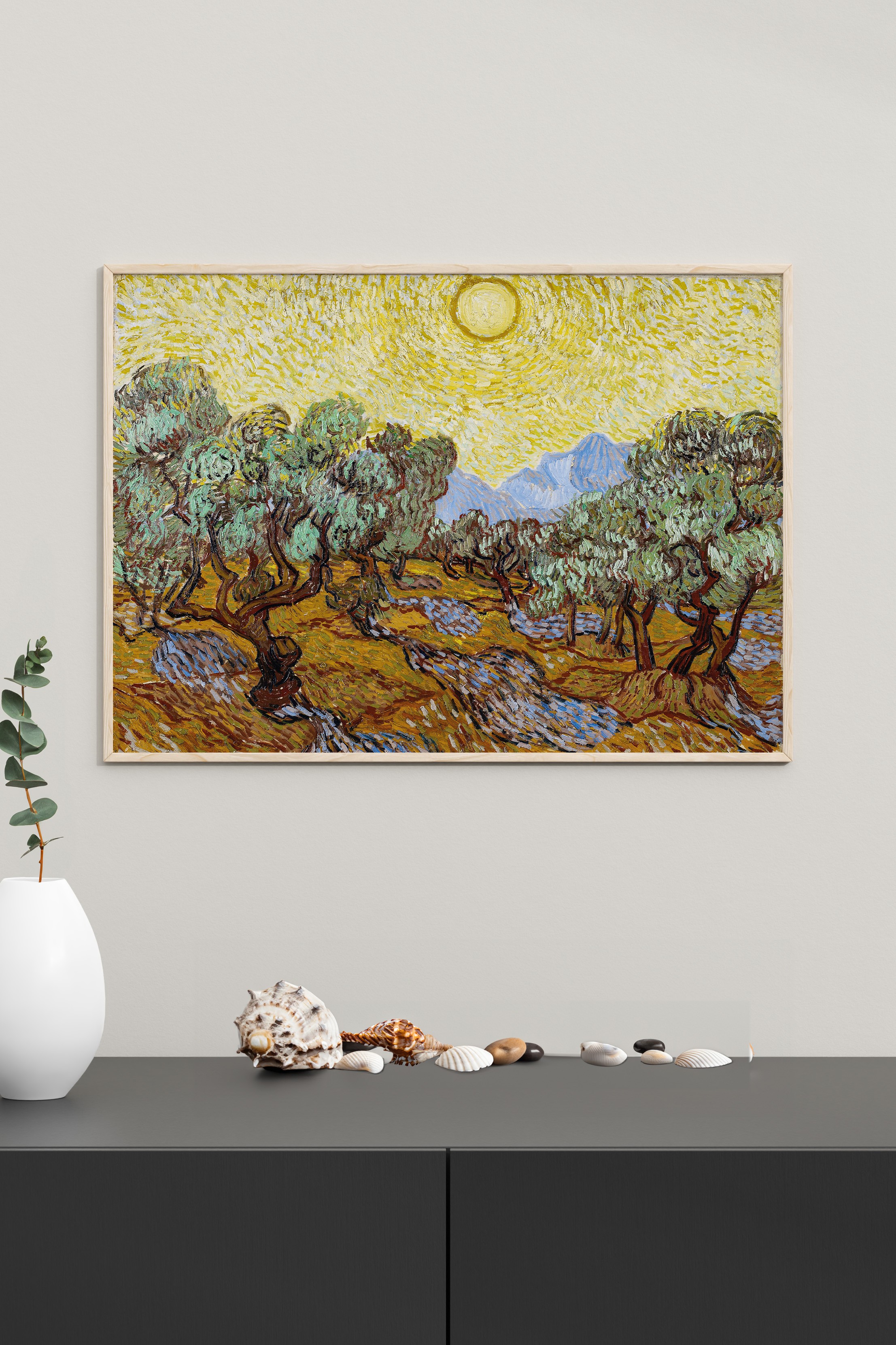 Vincent van Gogh - Zeytin Ağaçları Poster
