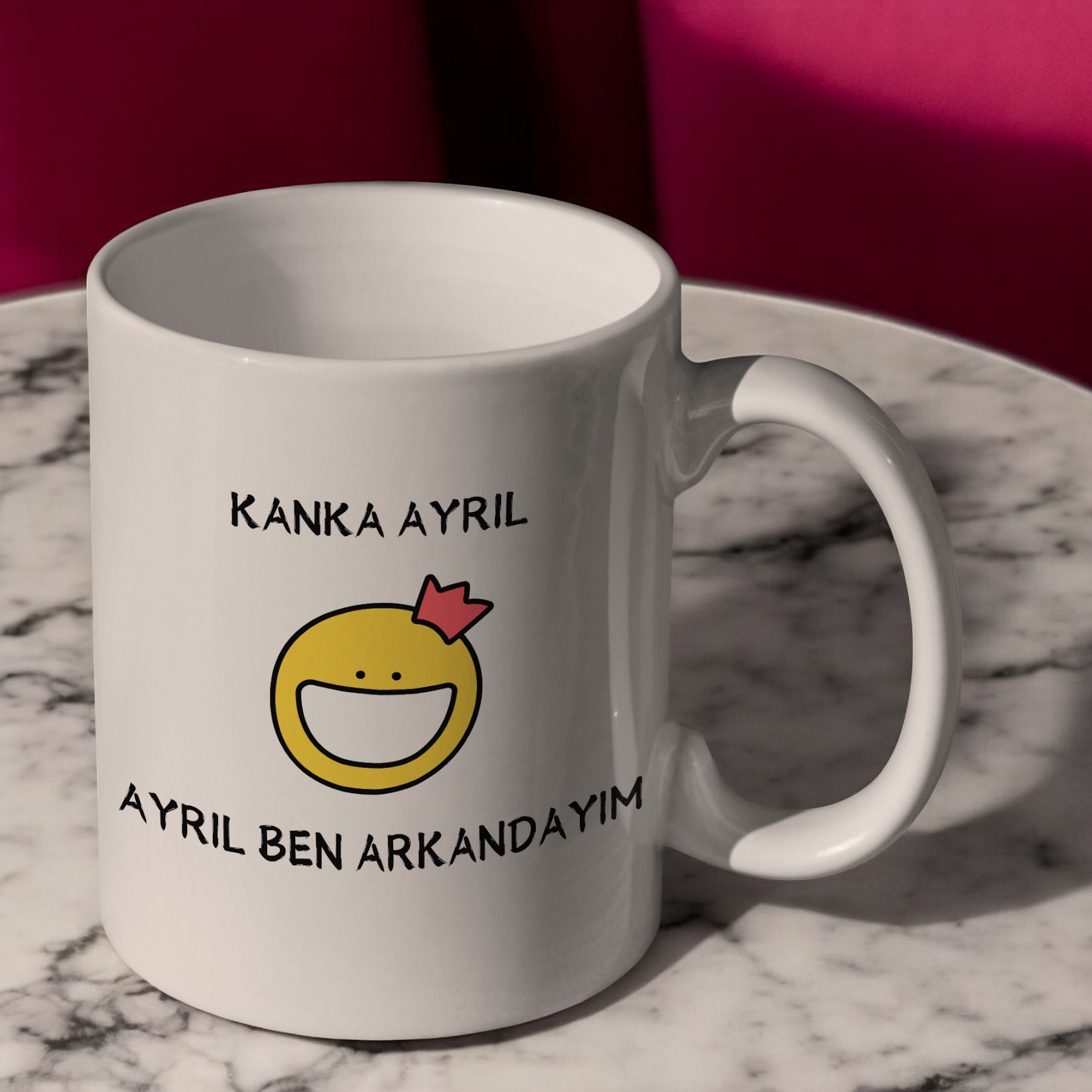 ''Kanka Ayrıl'' Kupa Bardak