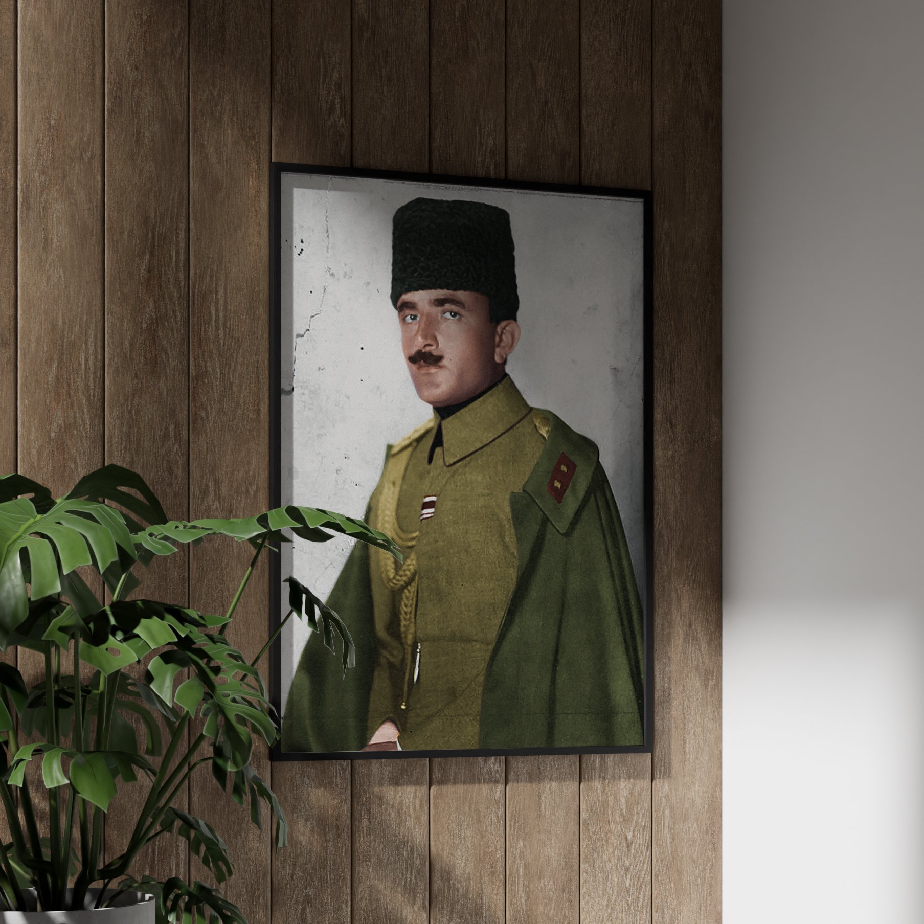 Enver Paşa Renklendirme Poster - 2