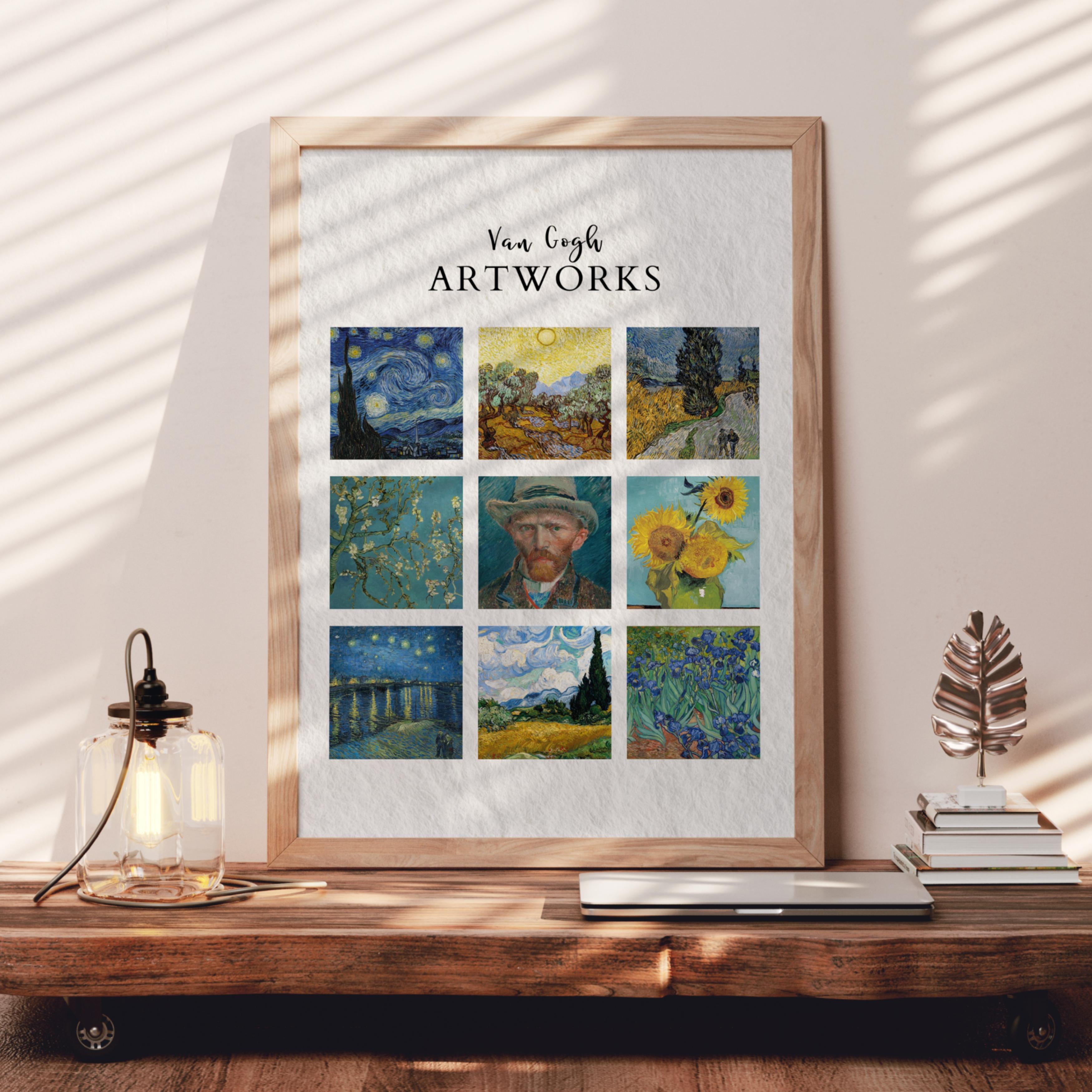 Vincent van Gogh Artworks Poster