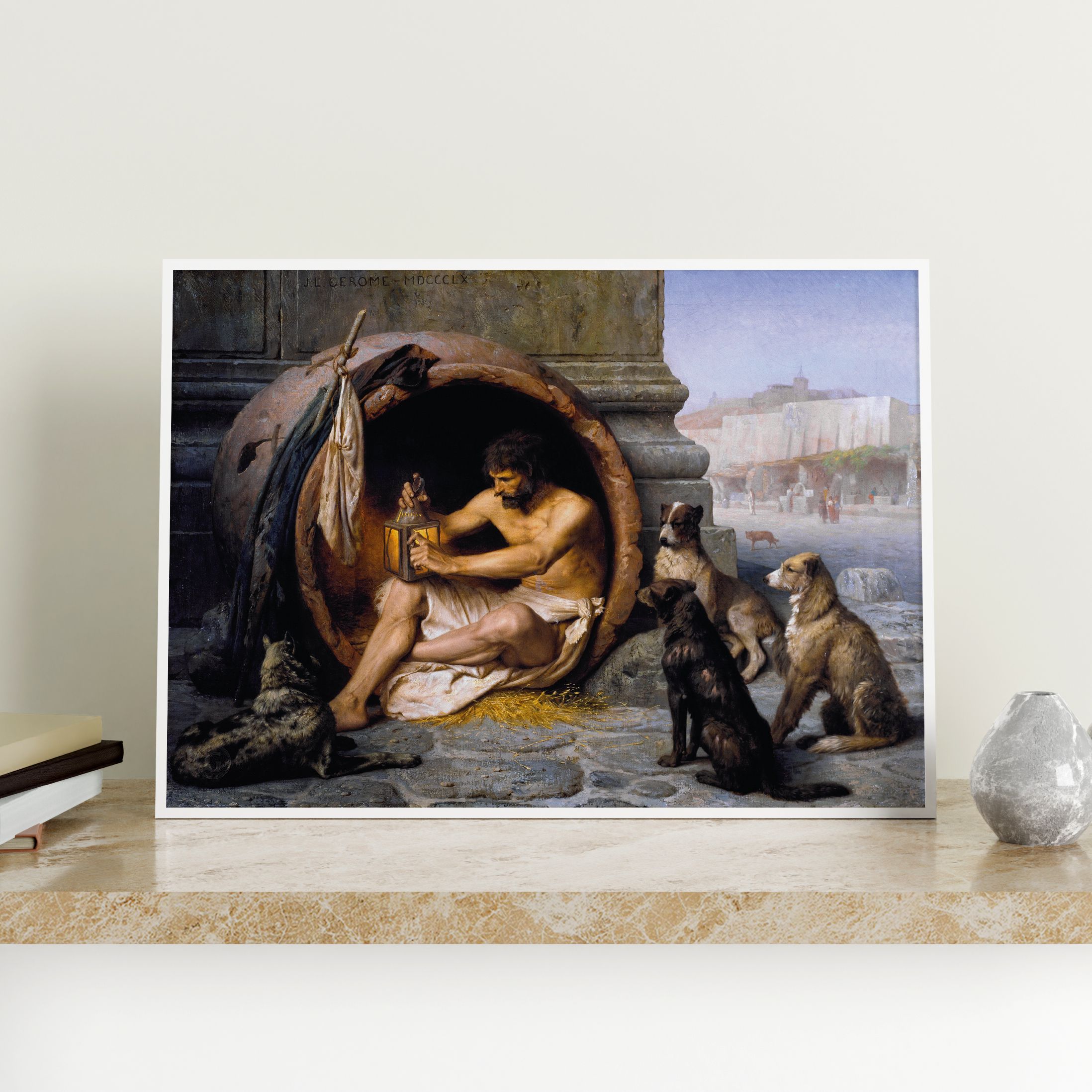 Jean Leon Gerome - Diyojen Poster