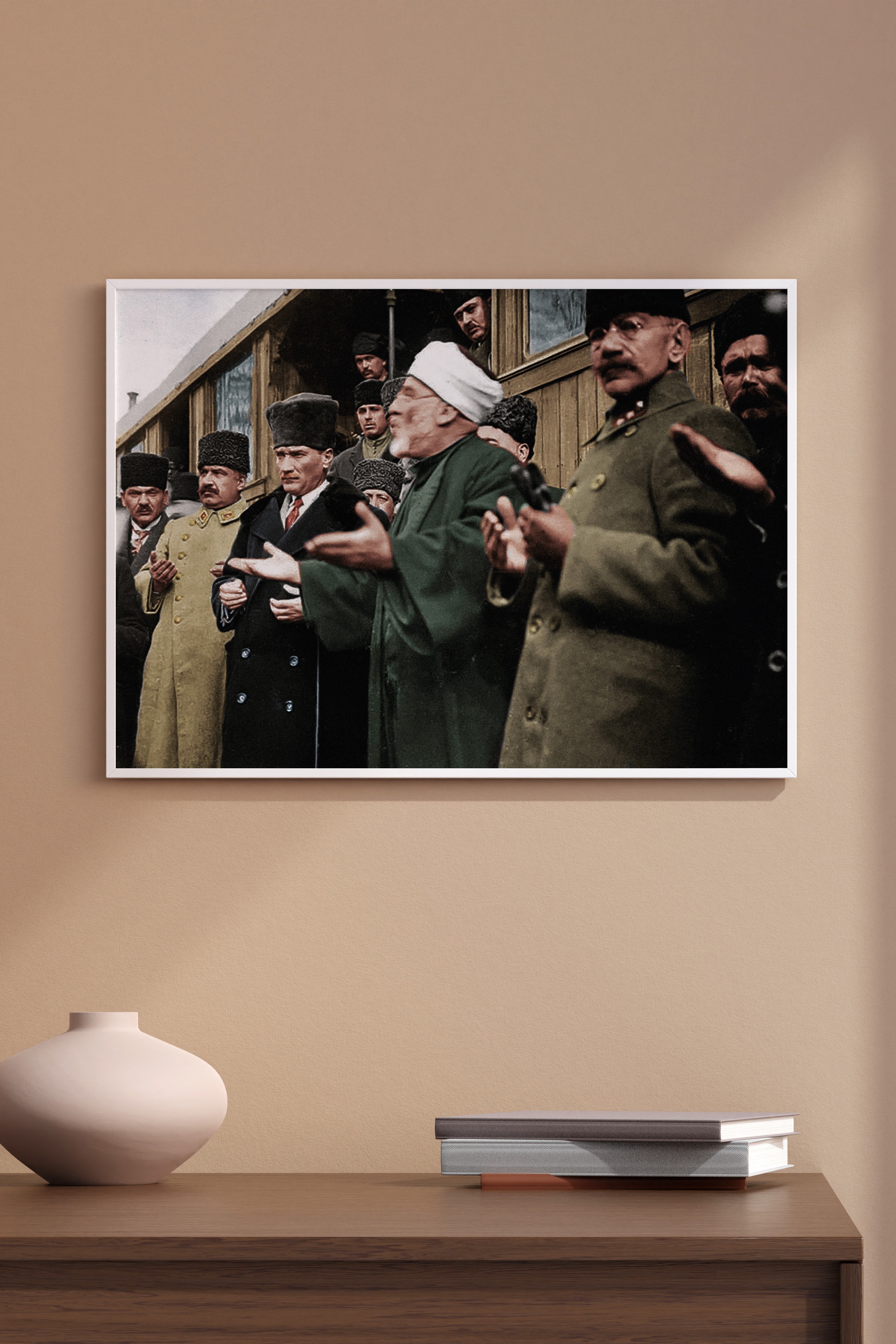 Mustafa Kemal Paşa (Uşak Tren Garı) Renklendirme Poster
