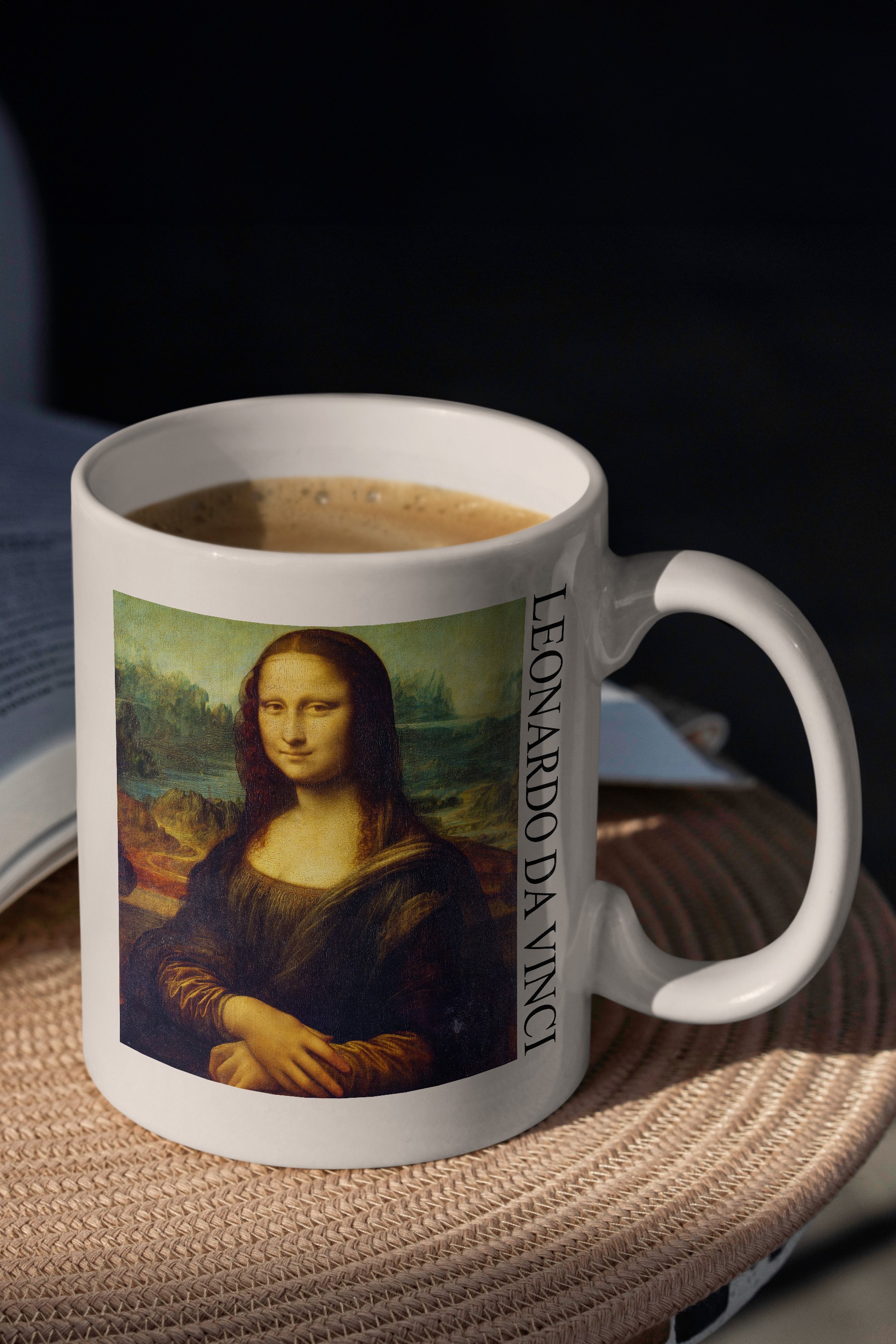 Leonardo da Vinci - Mona Lisa Kupa Bardak