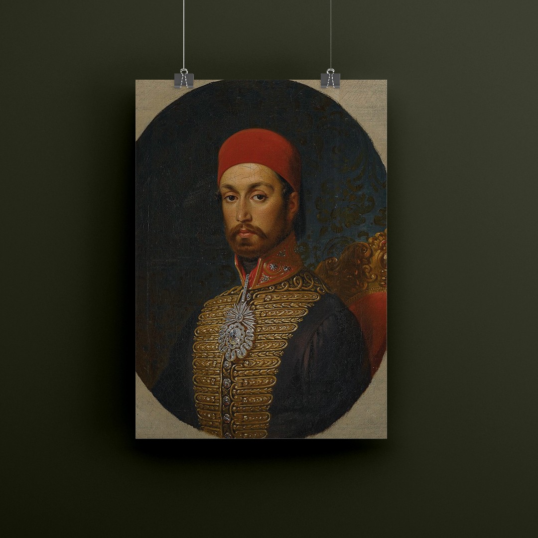Konstantin Cretius - Sultan Abdülmecid Poster