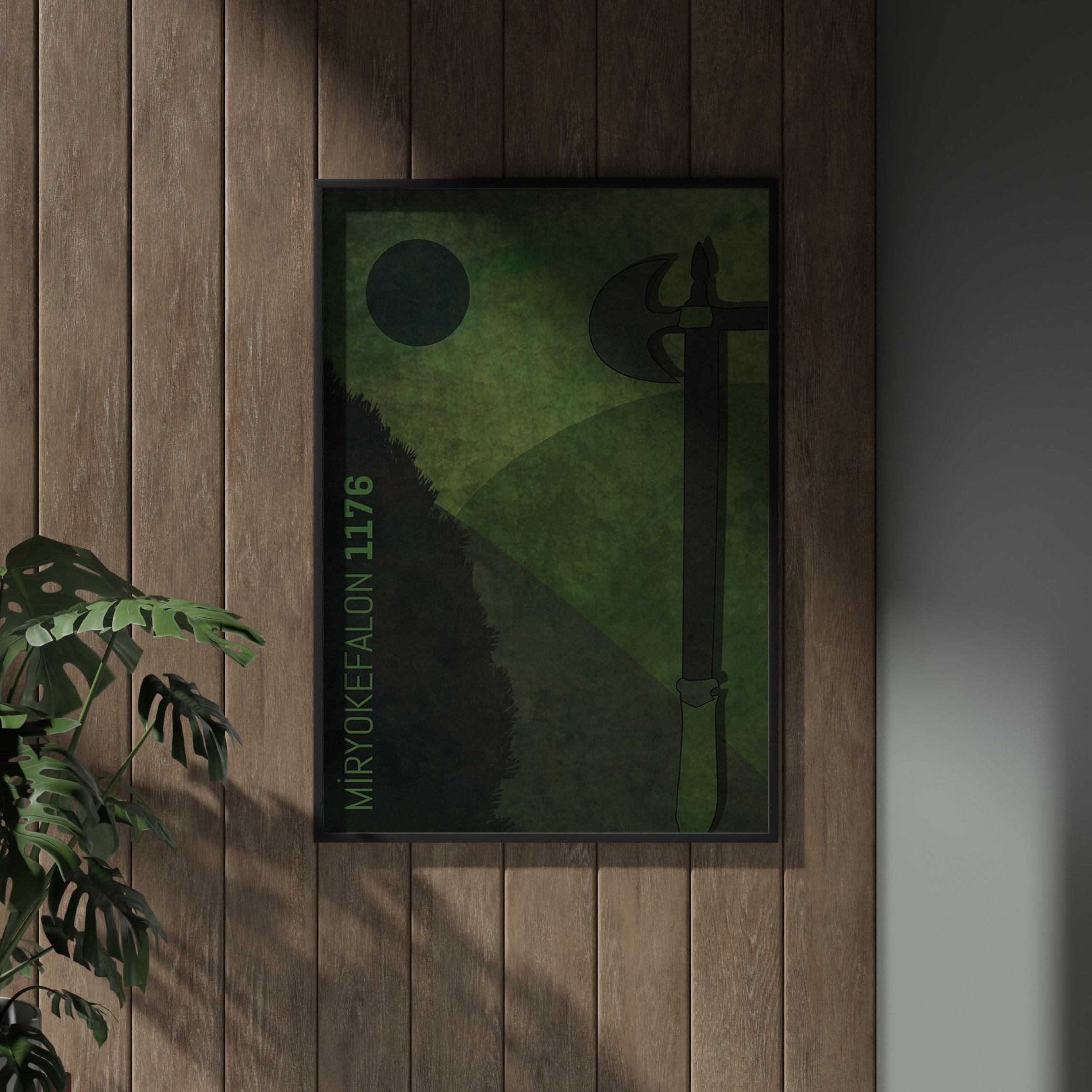 Miryokefalon Muharebesi Minimal Poster