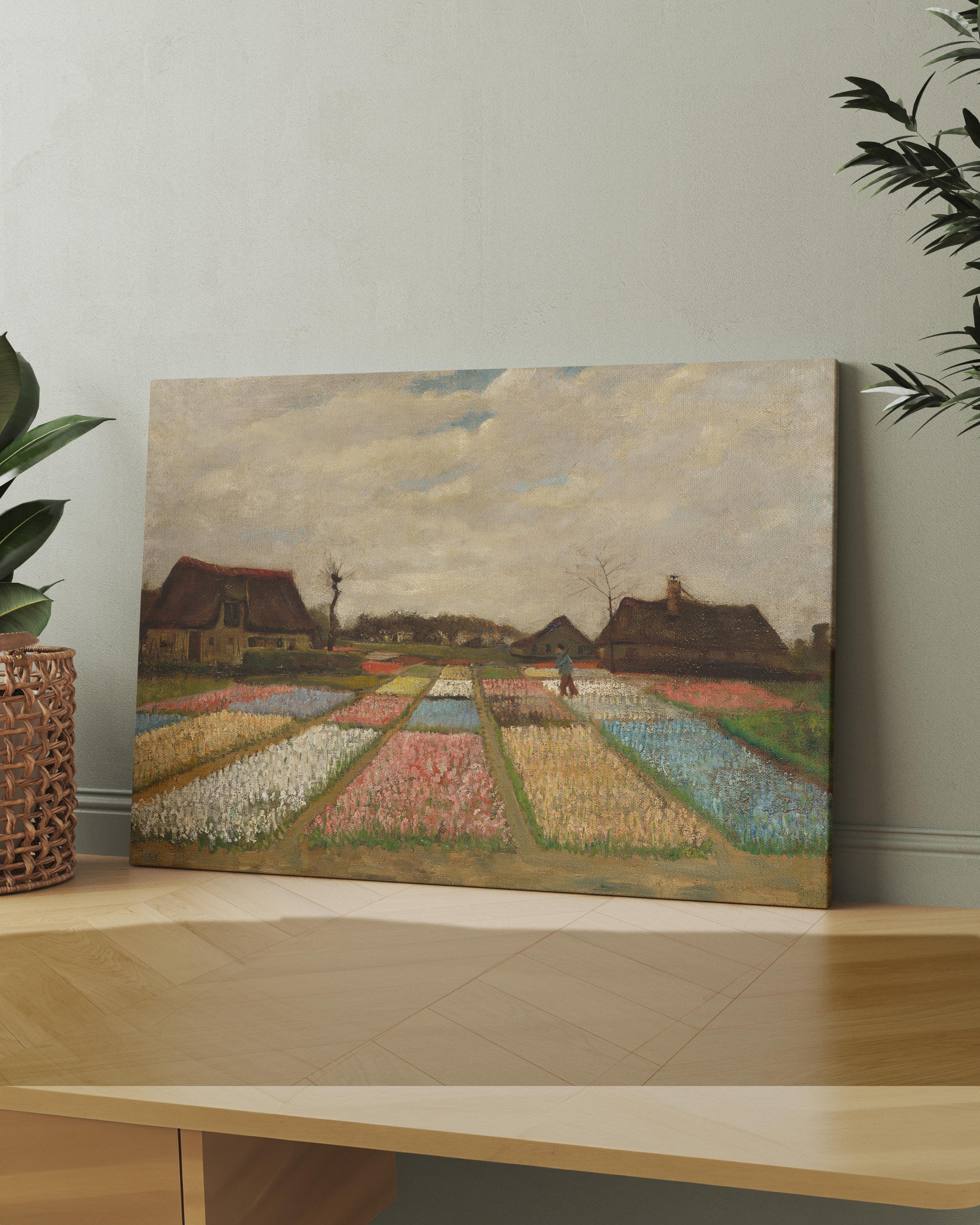 Vincent van Gogh - Lale Tarlaları Kanvas Tablo