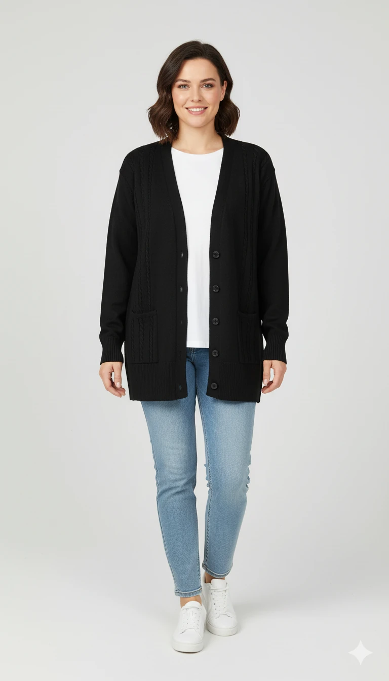 Spor Hırka | Yumuşak Triko Z5