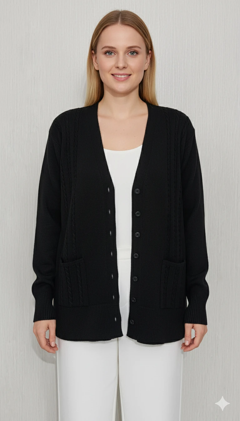 Spor Hırka | Yumuşak Triko Z5