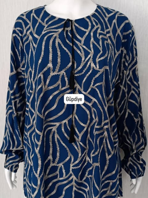 Rahat Kesim Bluz Klasik