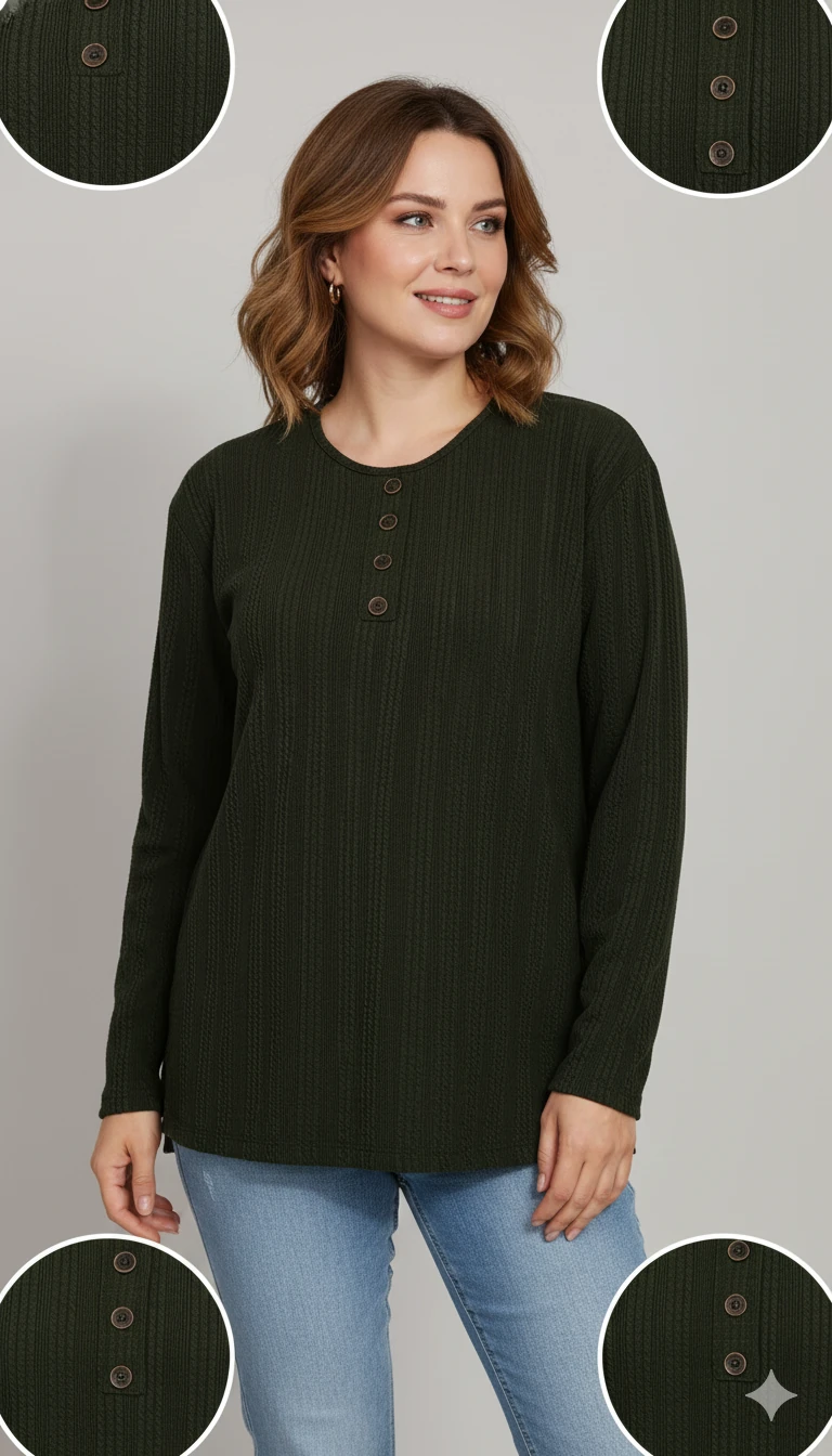 Klasik Kazak | Yumuşak Kumaş E1