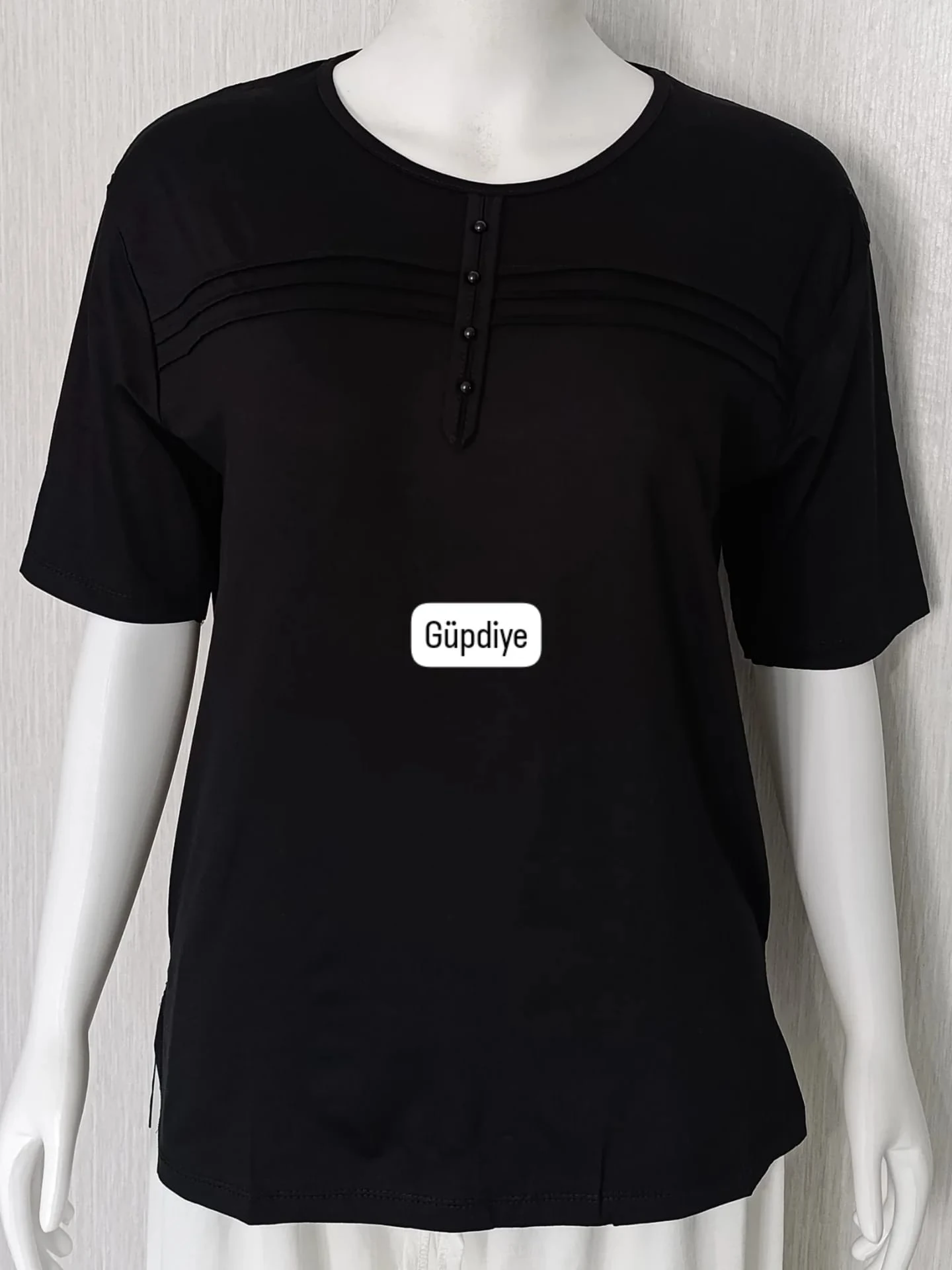 Kısa Kol Klasik Bluz