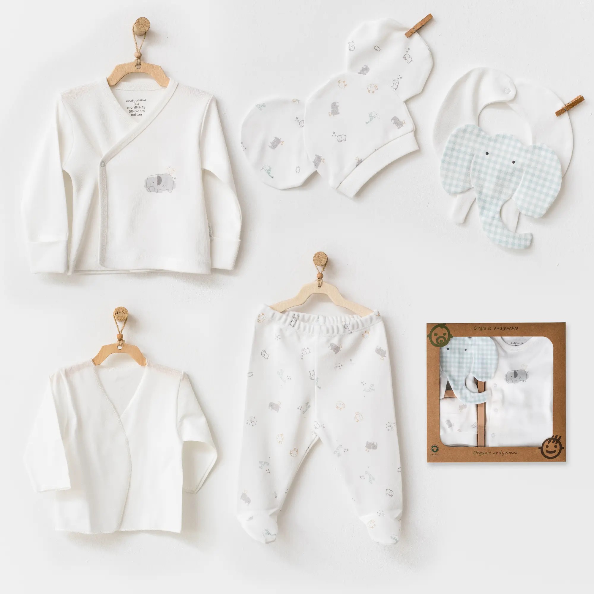 BEBEK HASTANE ÇIKIŞI 5 PCS NEWBORN SET THE ZOO S BALBOA