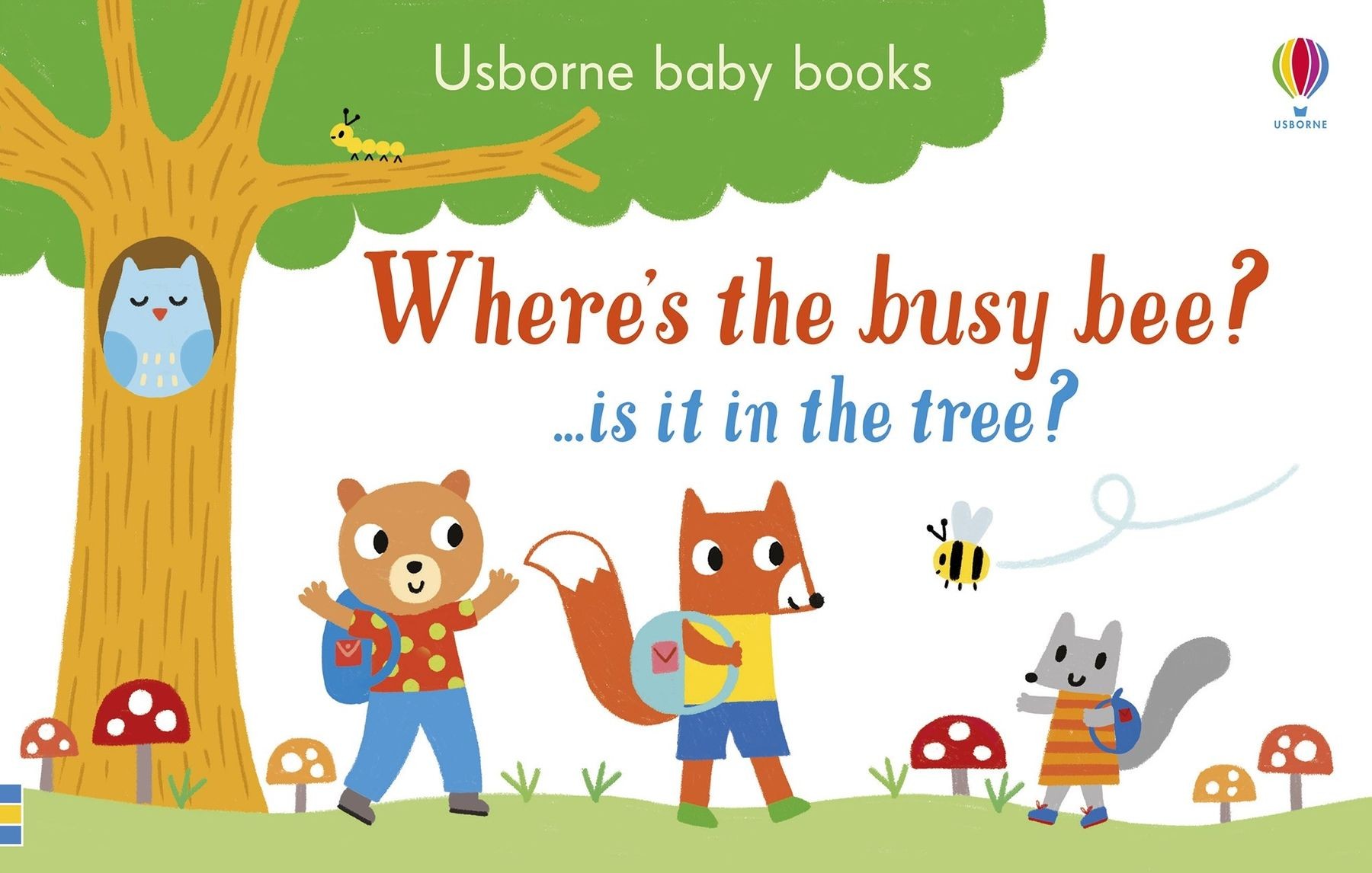 baby books where's the busy bee is it in the tree