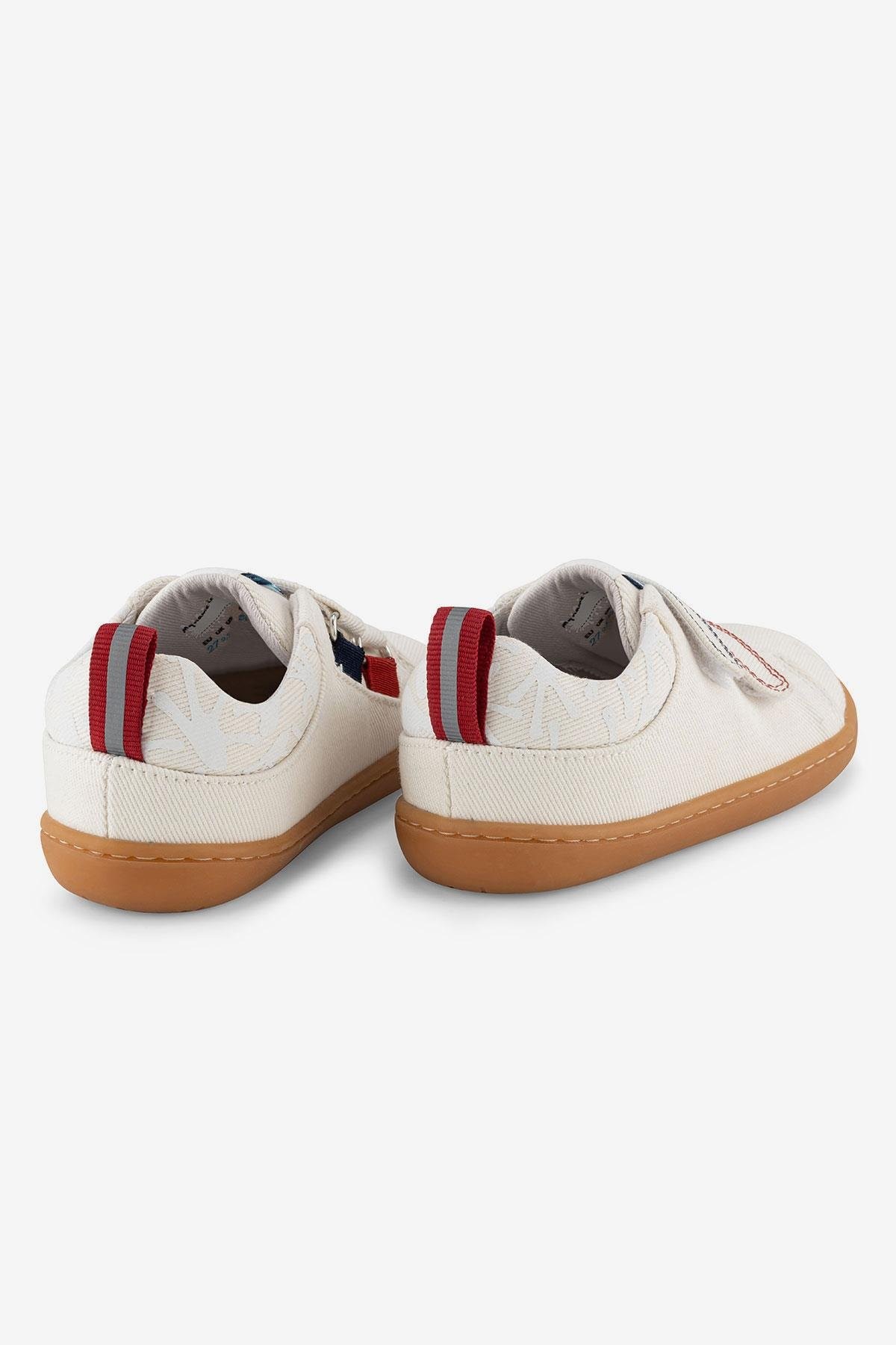 Smart Walker Recycled Canvas Eco Beyaz Barefoot Çocuk Ayakkabı