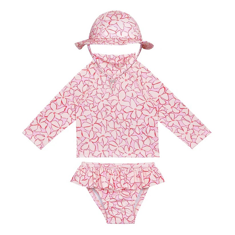 3 Piece Girls Set Pembe 