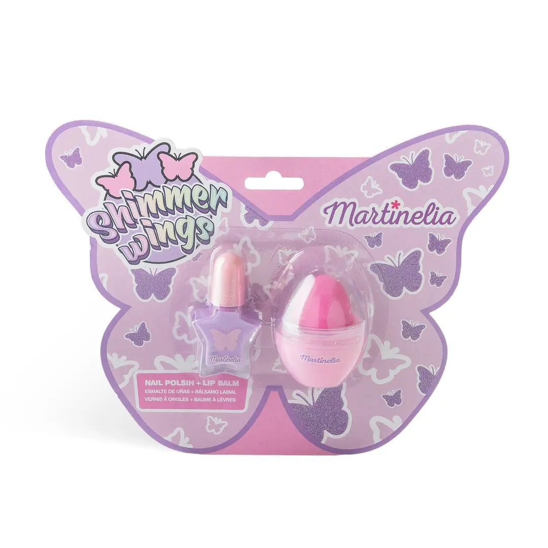 Martinelia Shımmer Wings Kız Çocuk Oje & Dudak Koruyucu Balm Seti
