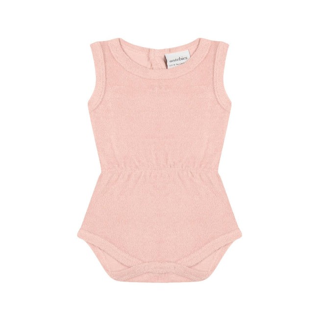 Toz Pembe Lastikli Body
