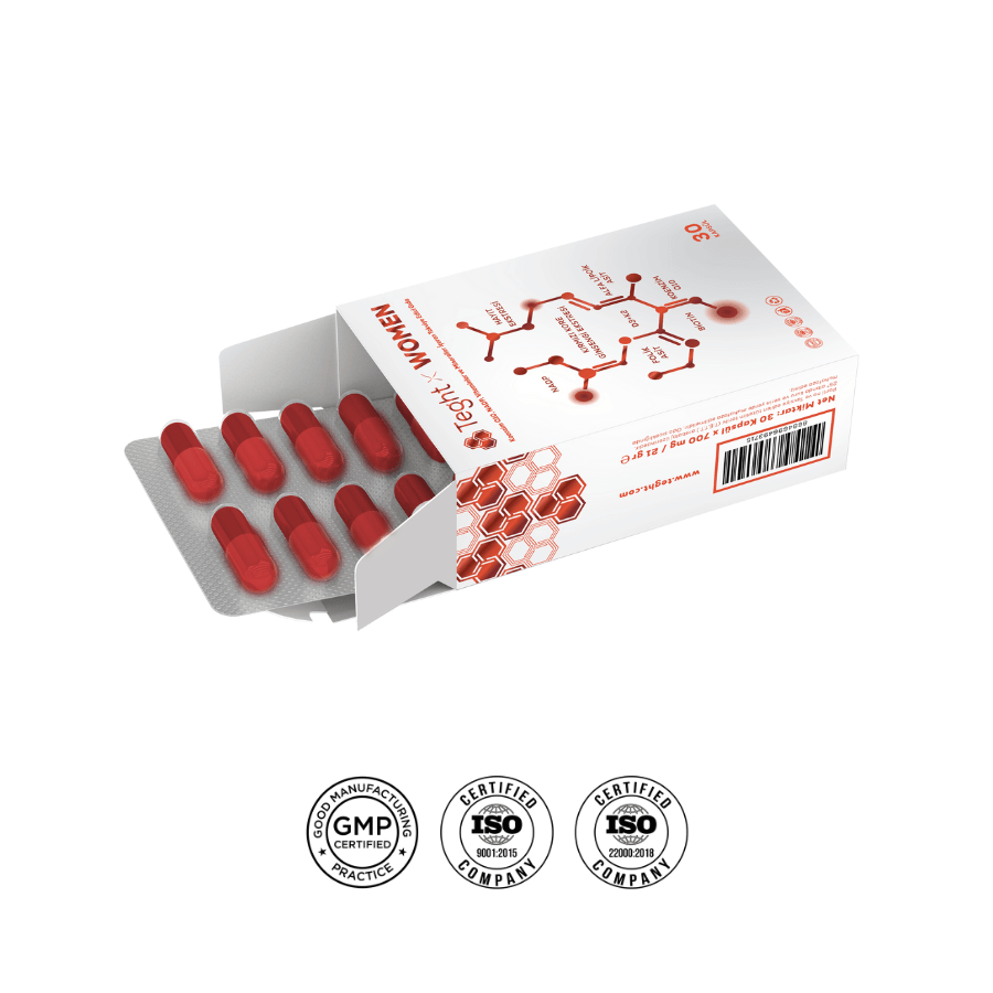 TEGHT Women 30 Kapsül – Kadınlar İçin Multivitamin & Mineral Takviyesi