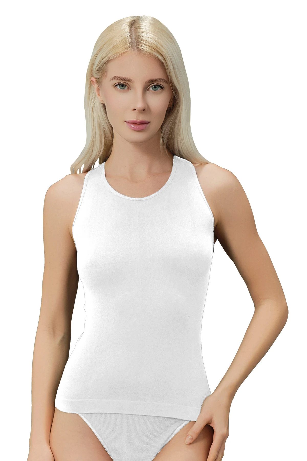 Kadın seamless yüzücü atlet