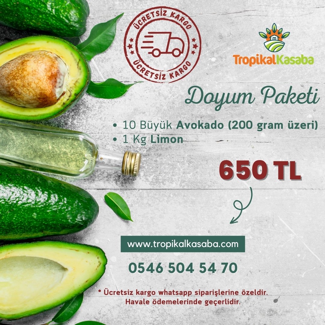 Avokado Doyum Paketi