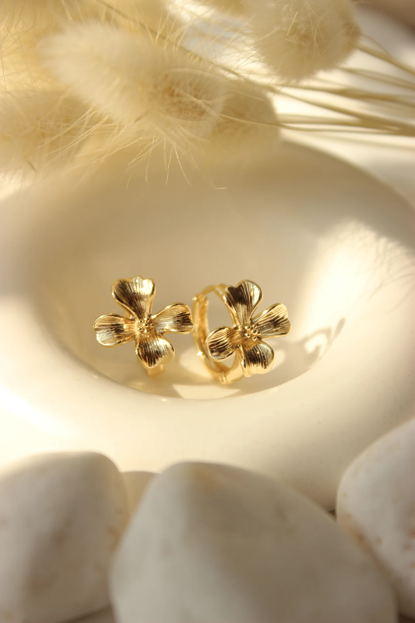 Flowers Çelik Küpe