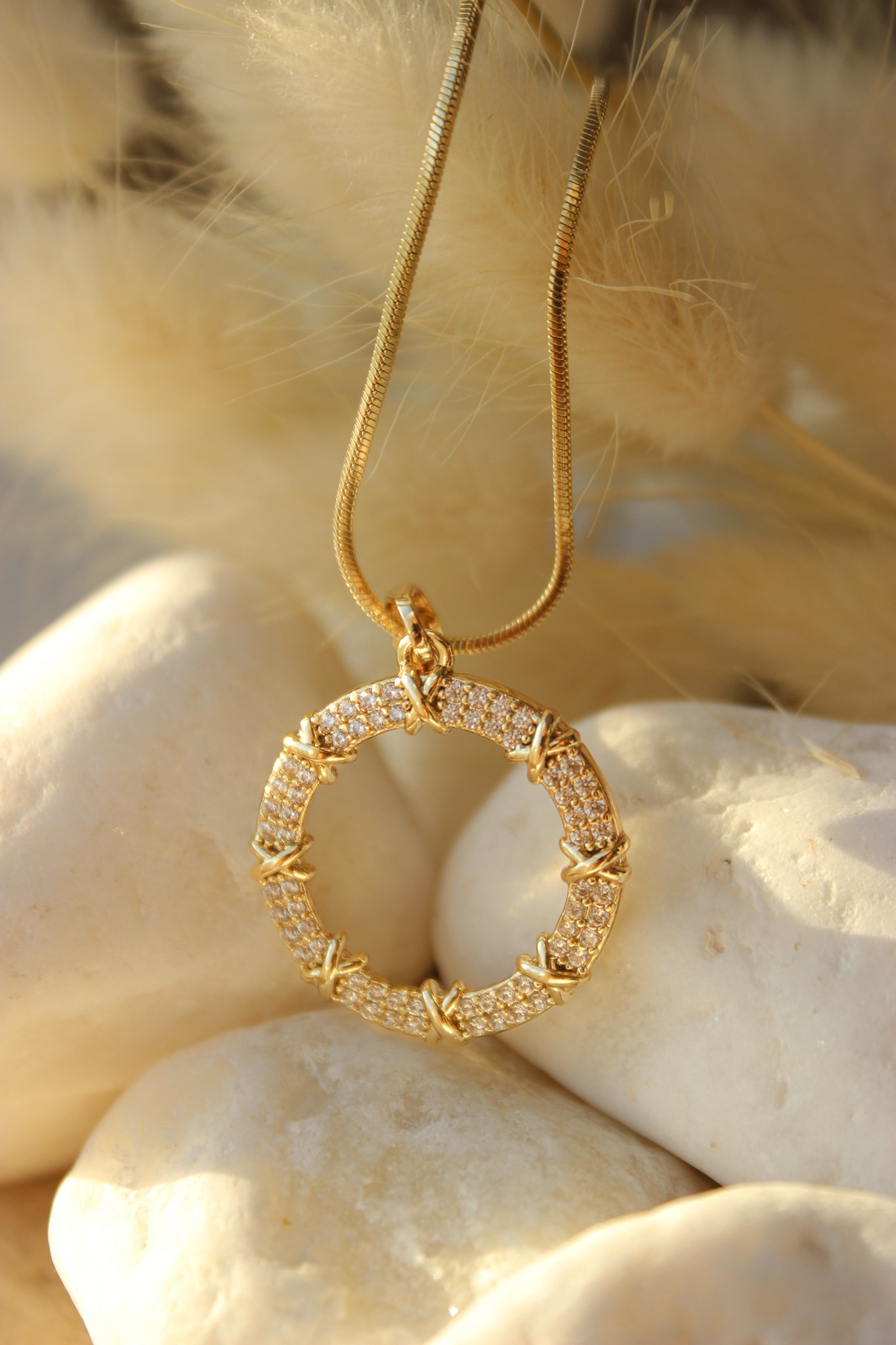 Golden Circle Kolye