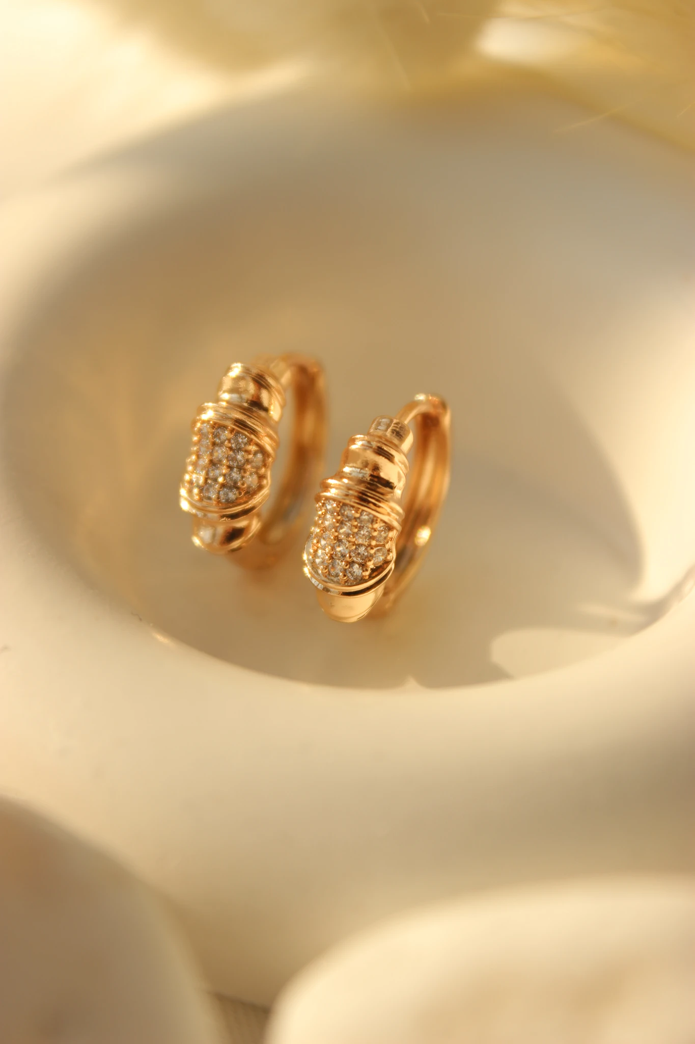 Rosaline Çelik Küpe