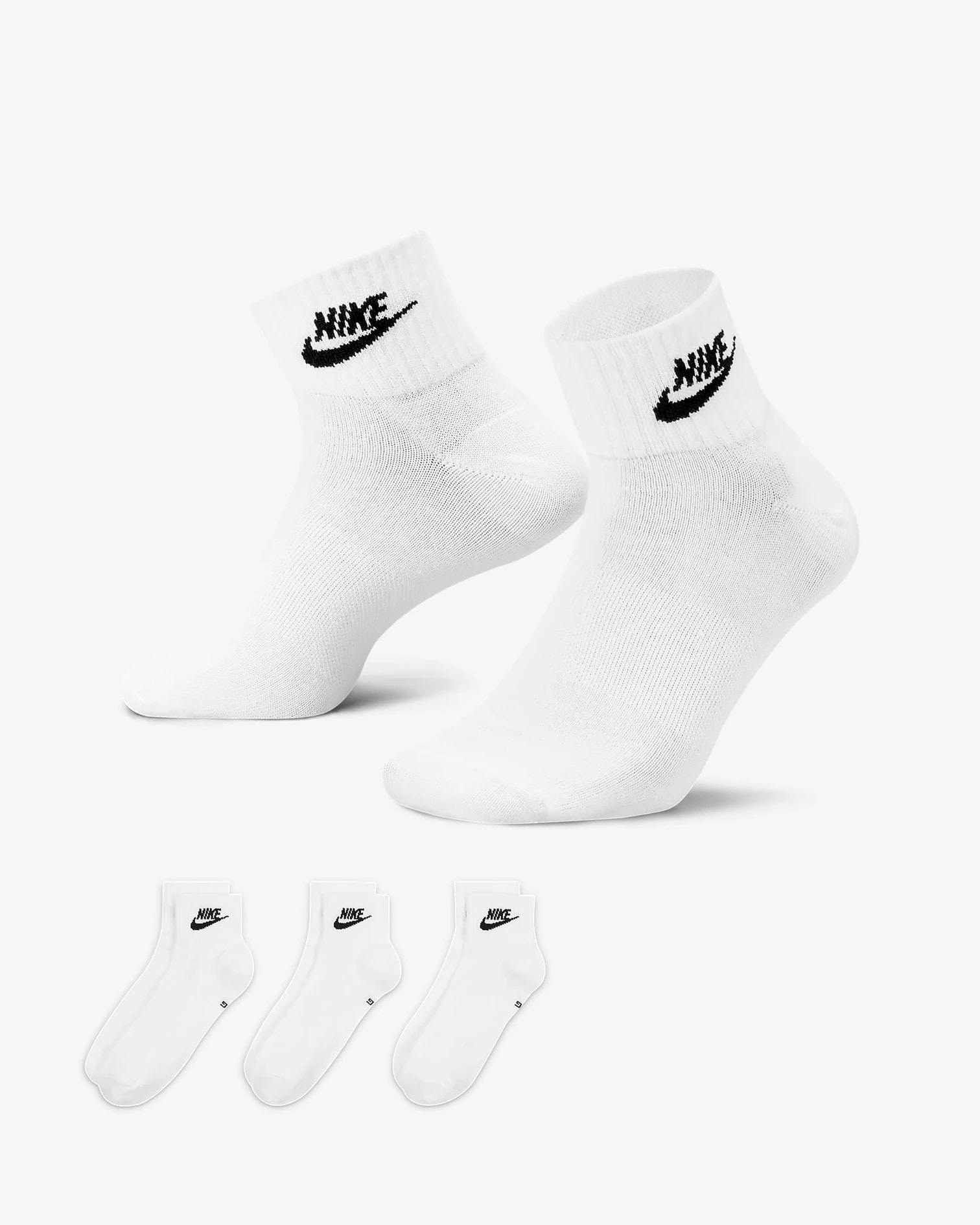 Sportswear Everyday Essential Bilek Çorapları (3 Çift)