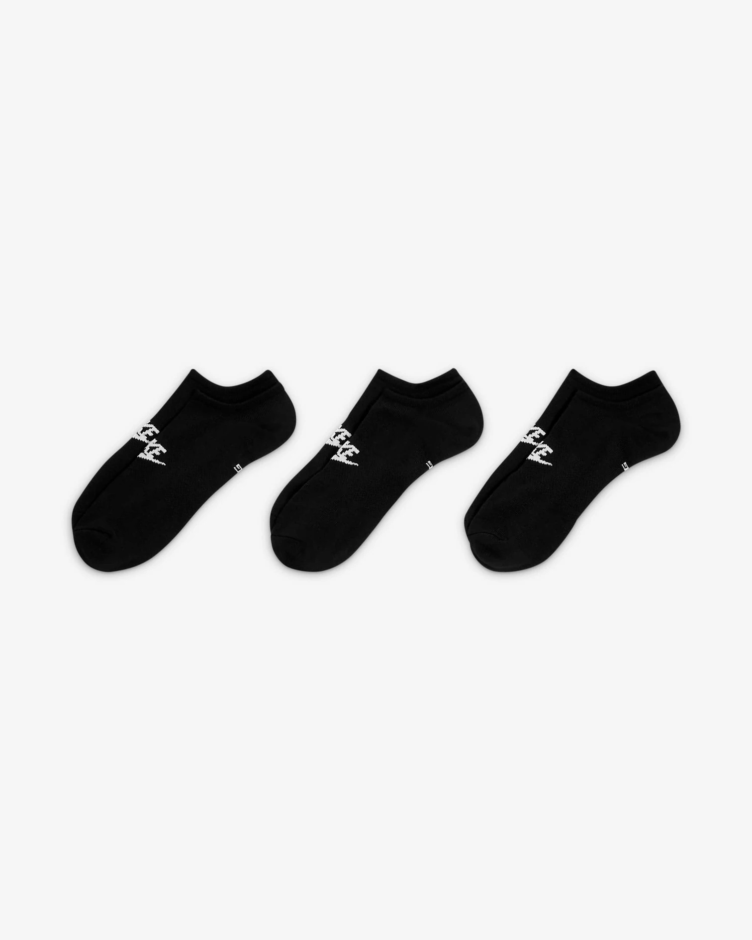 Sportswear Everyday Essential No-Show Çoraplar (3 Çift)