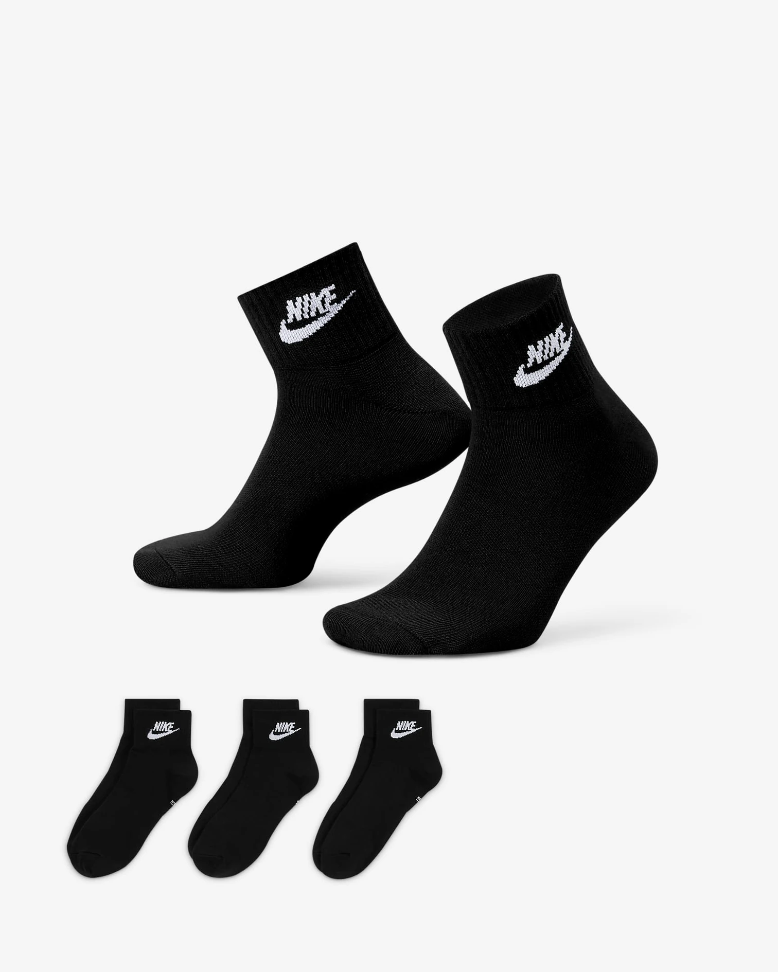 Sportswear Everyday Essential Bilek Çorapları (3 Çift)
