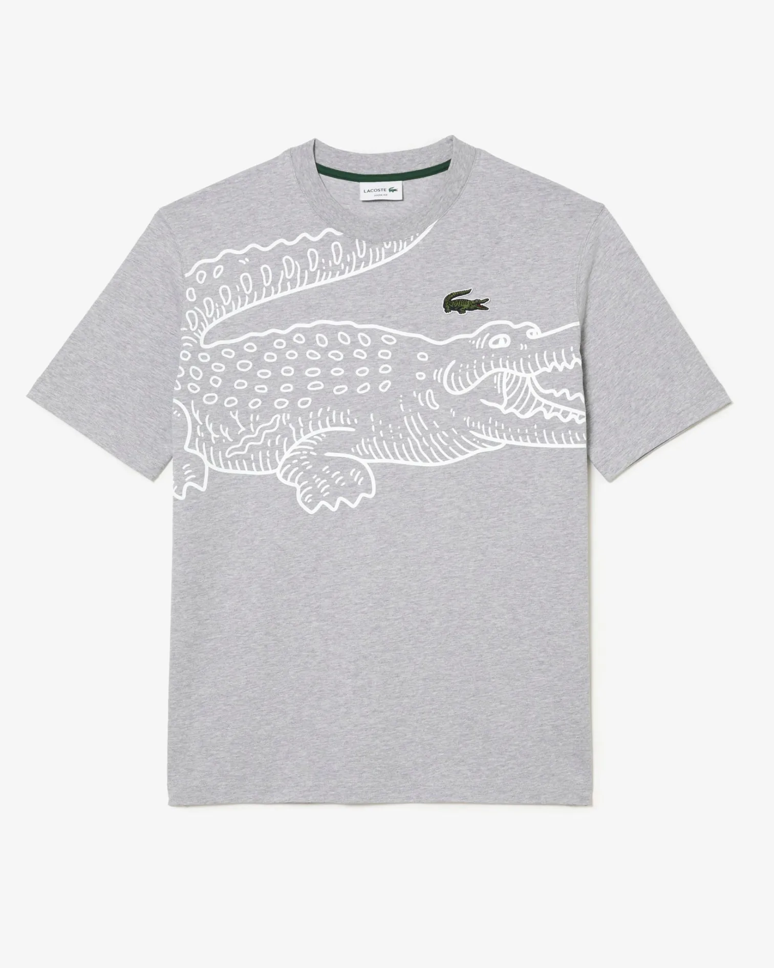 Crocodile Print Tişört