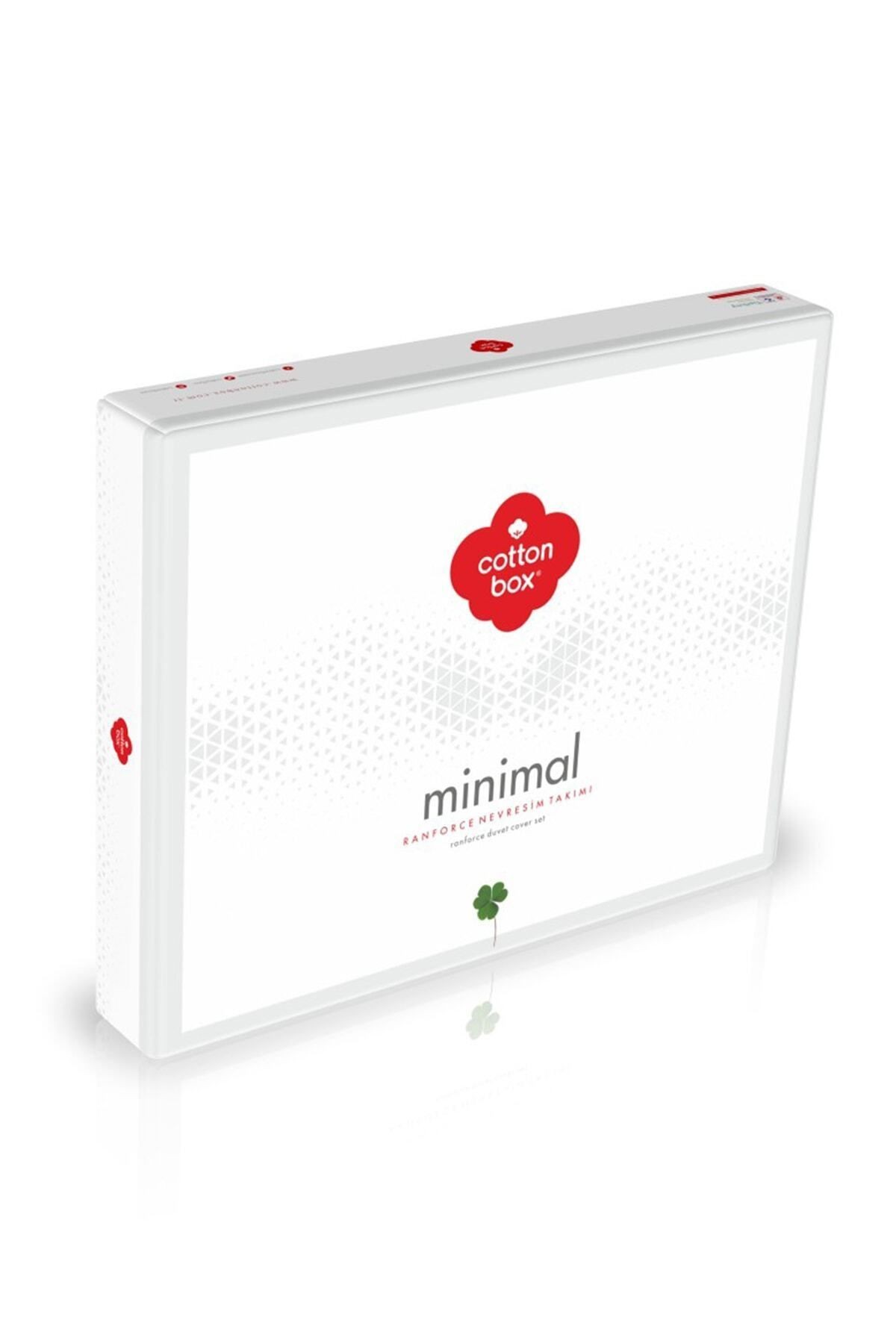 Minimal Tek Kişilik Nevresim Takımı Molly Antrasit