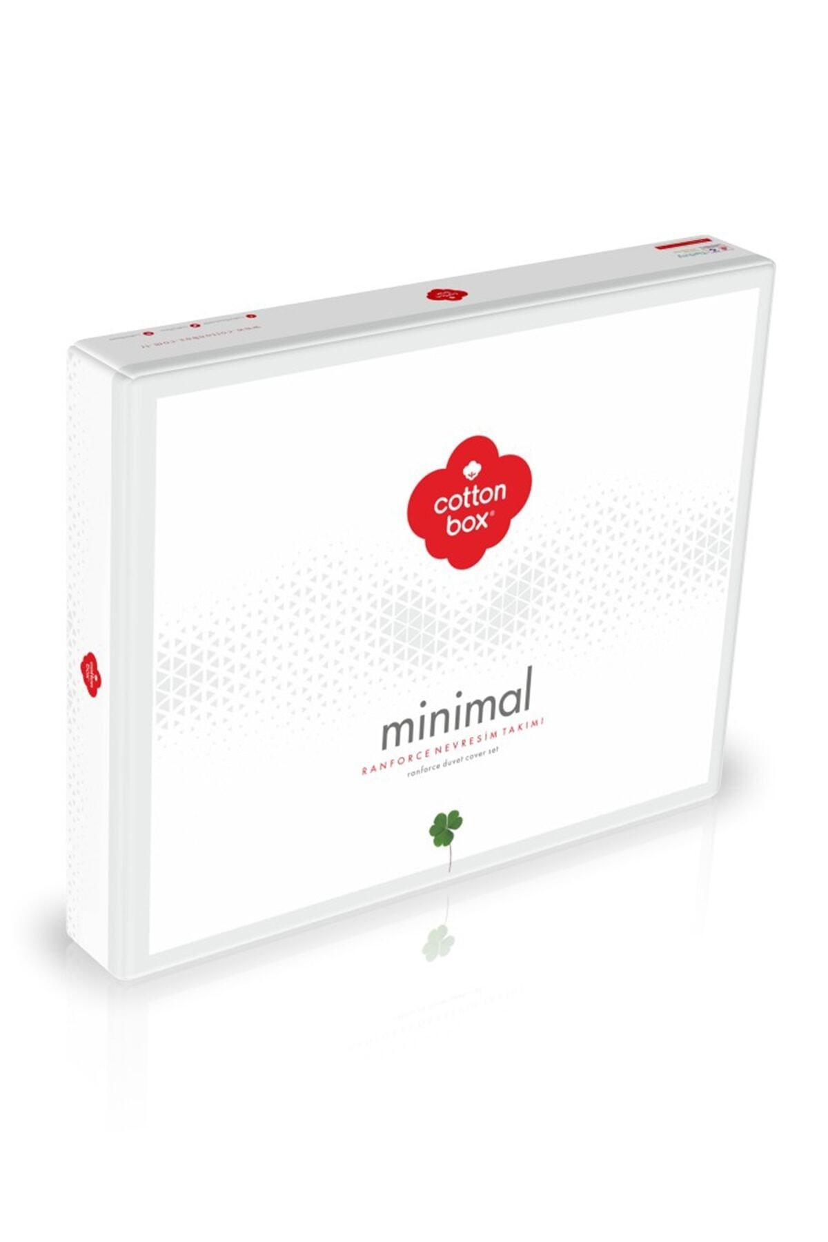 Minimal Çift Kişilik Nevresim Takımı Tory Mavi