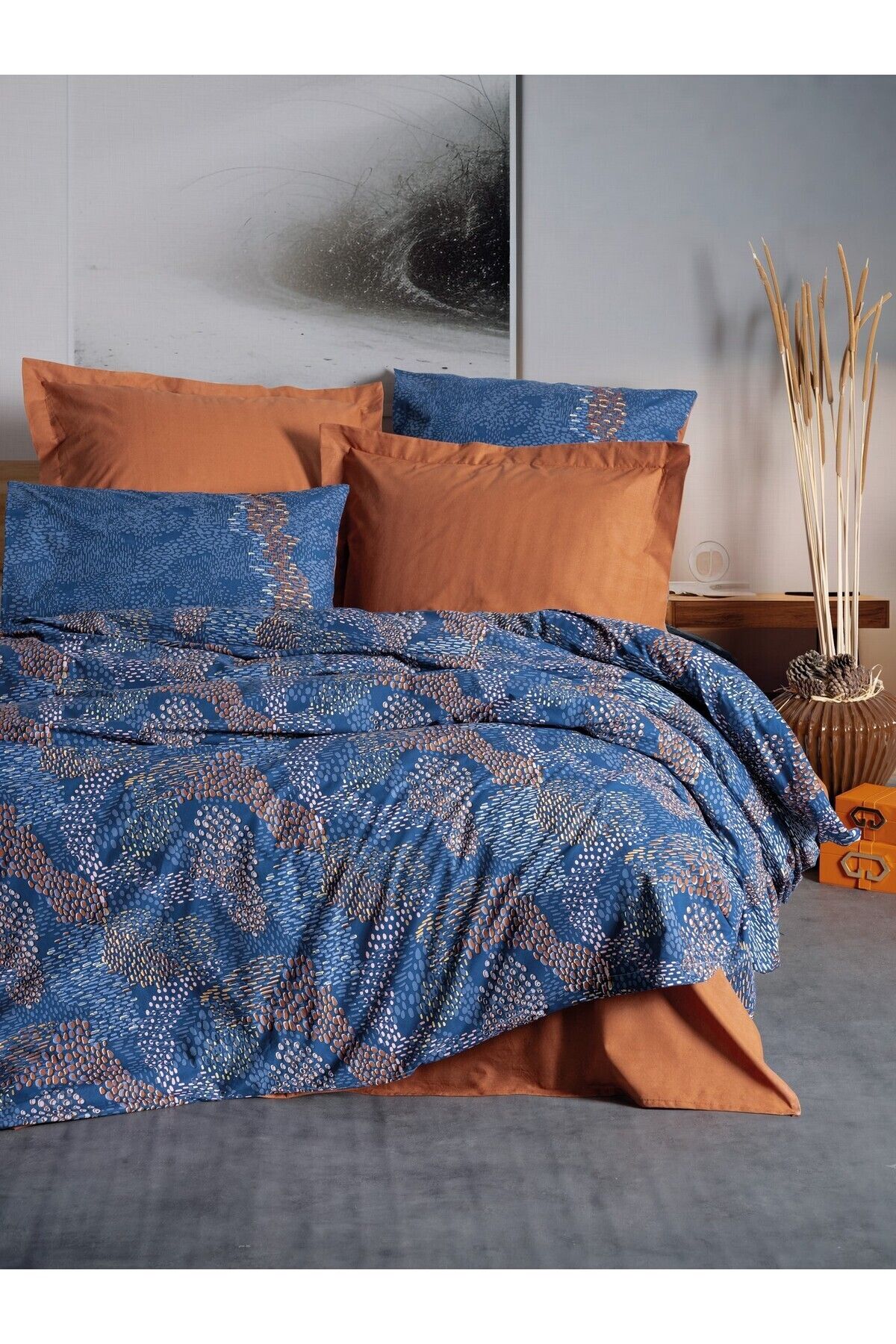 Çift Kişilik Nevresim Takımı Tedric Tarçın