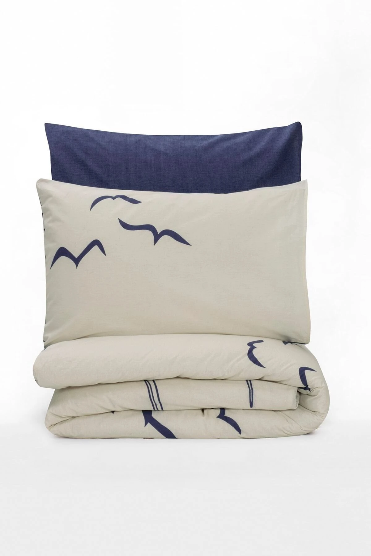 Maritime Çift Kişilik Nevresim Takımı Larum Lacivert