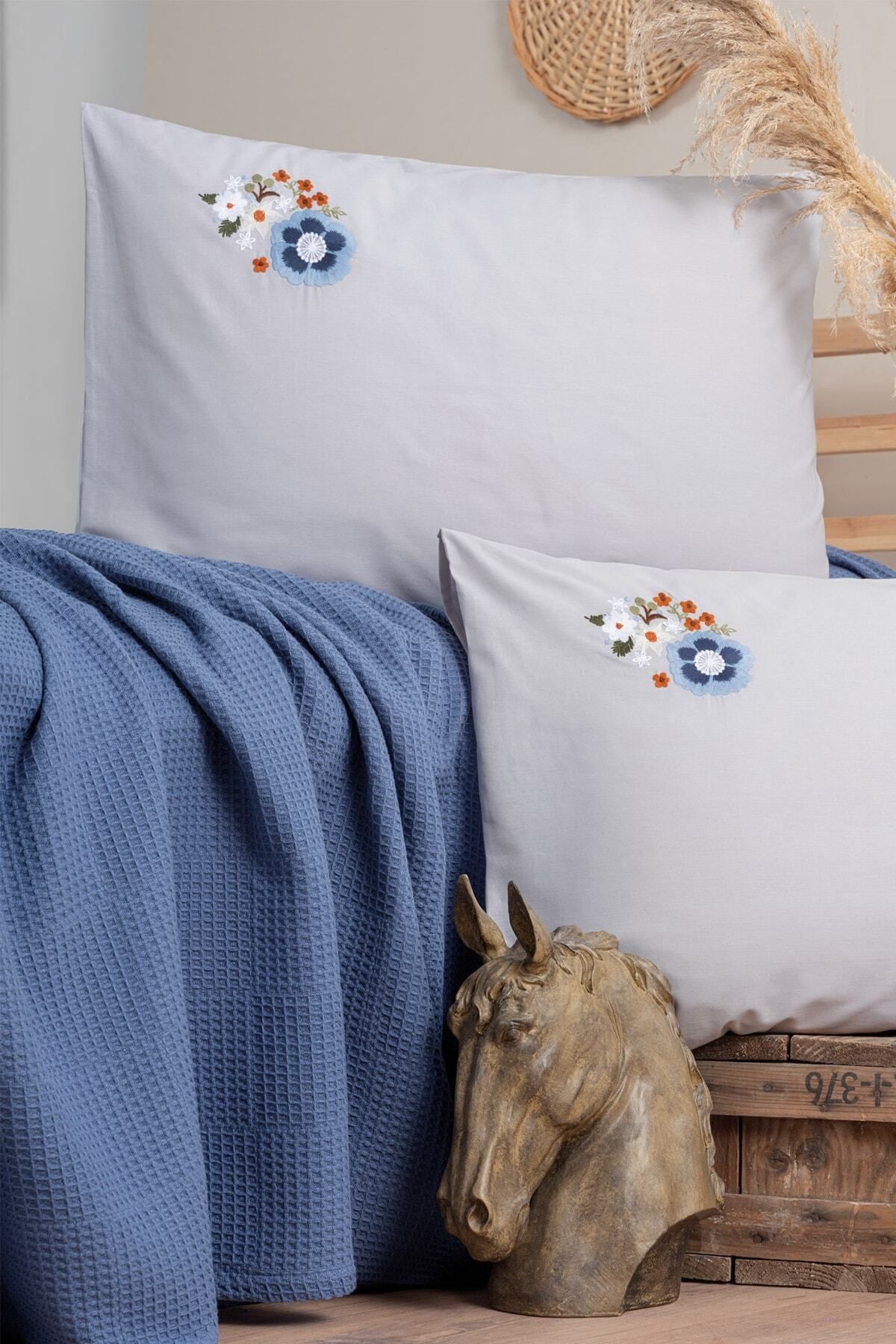 Spin Çift Kişilik Pike Takımı Dina Indigo