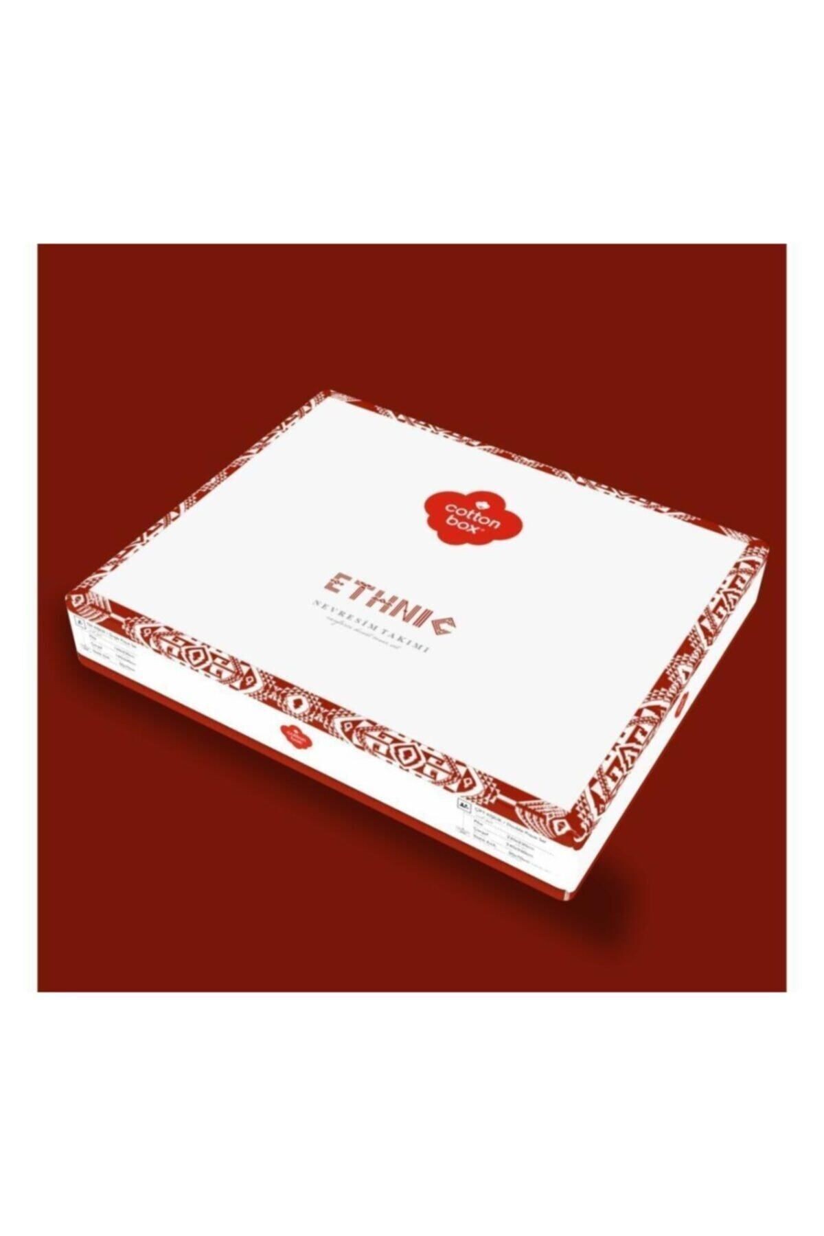Etnich Nevresim Takımı Çift Kişilik Vita Mint