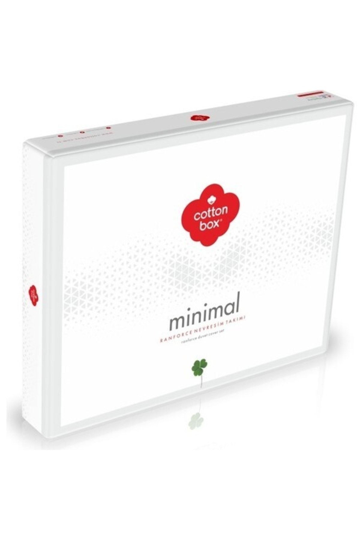 Coton Books (box) Ranforce Minimal Nevresim Takımı Tek Kişilik Oniks Karamel