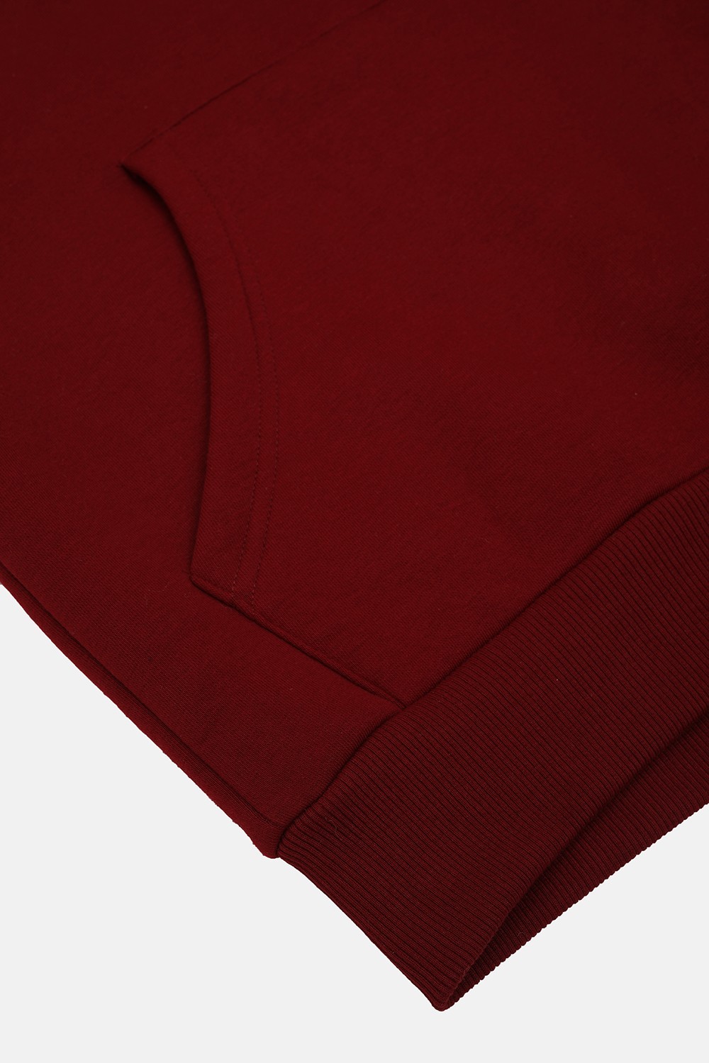 Kapüşonlu Regular Fit Next Unisex Sweatshirt Bordo