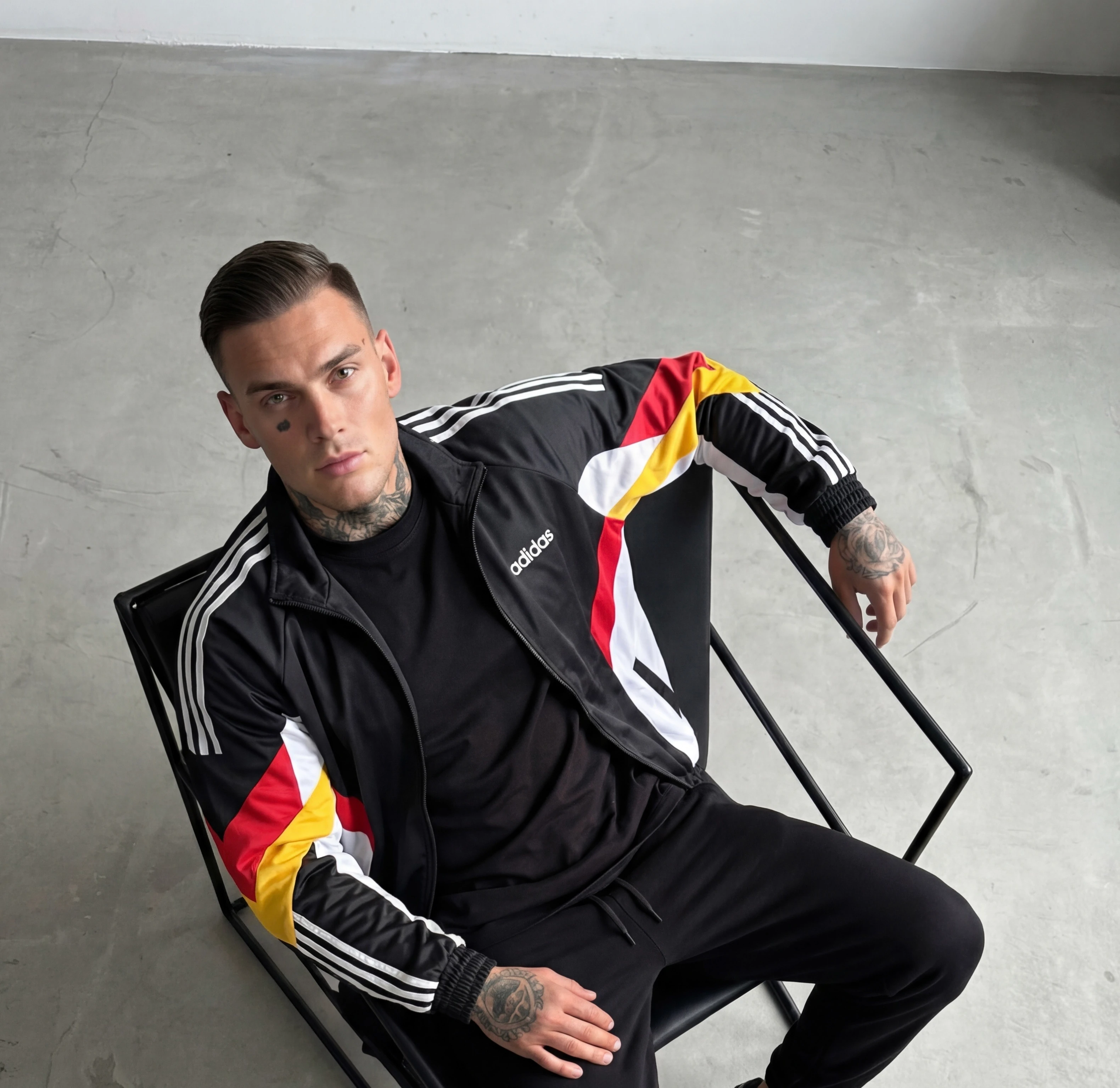 Retro Almanya Premium Eşofman üstü