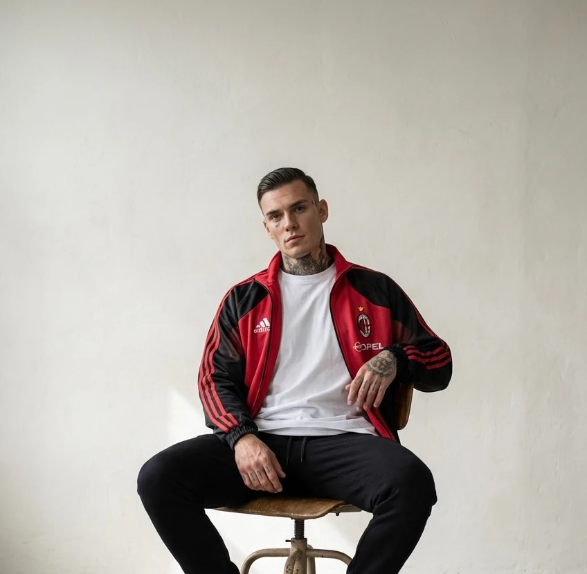 Milan Retro Eşofman Üstü