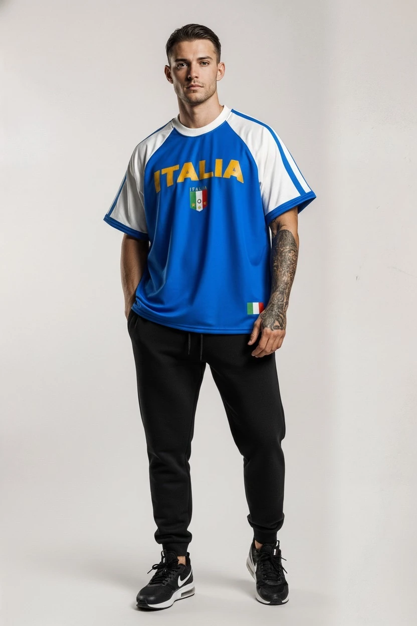 Italıa Oversize Tshirt / Takım