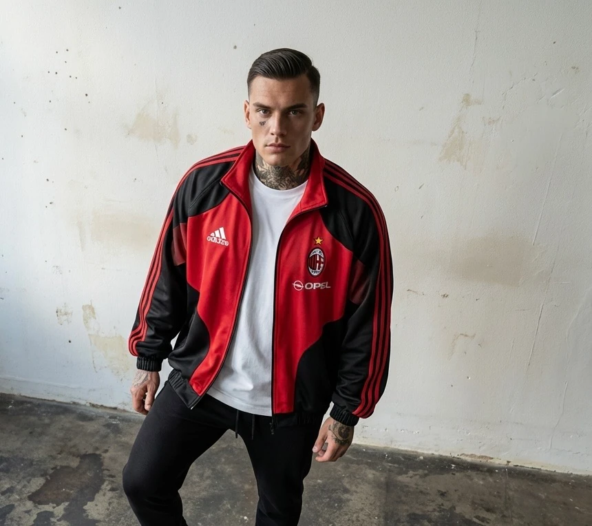 Milan Retro Eşofman Üstü