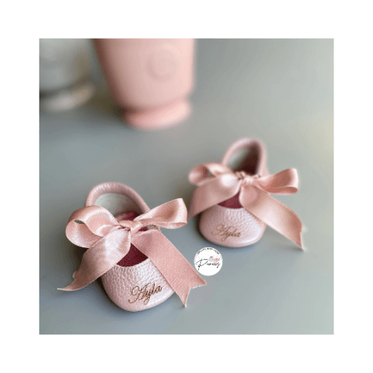 Ribbon Pamoccs for Baby Girl