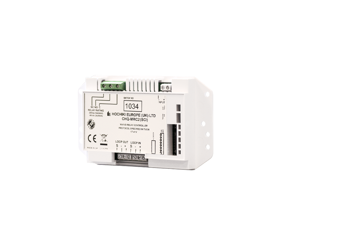 Hochiki CHQ-MRC2(HFP)-SCI Analog Adresli Ana Röle Modülü Kısa Devre İzolatörlü