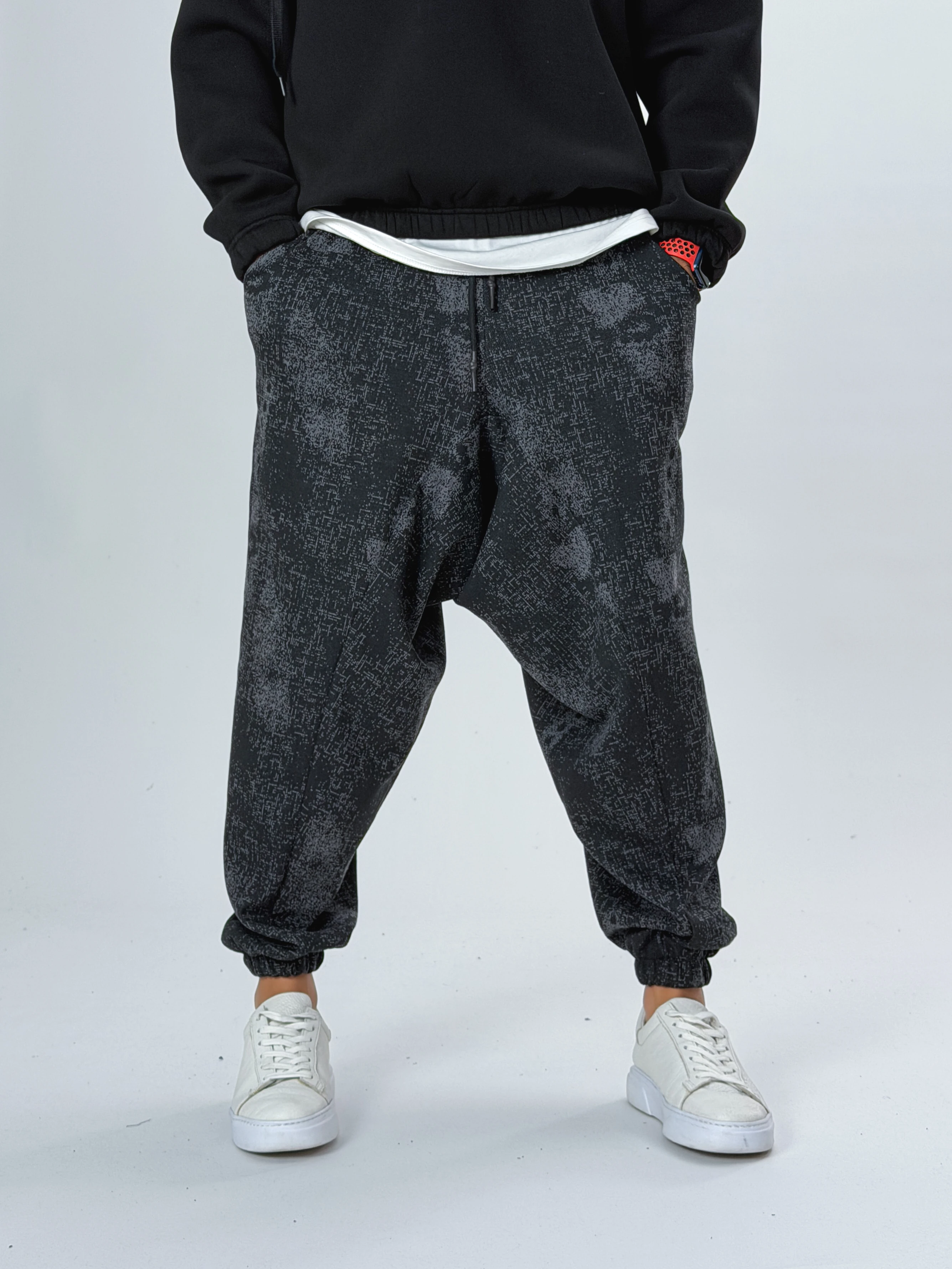 Desenli Erkek Spor Şalvar COC2529