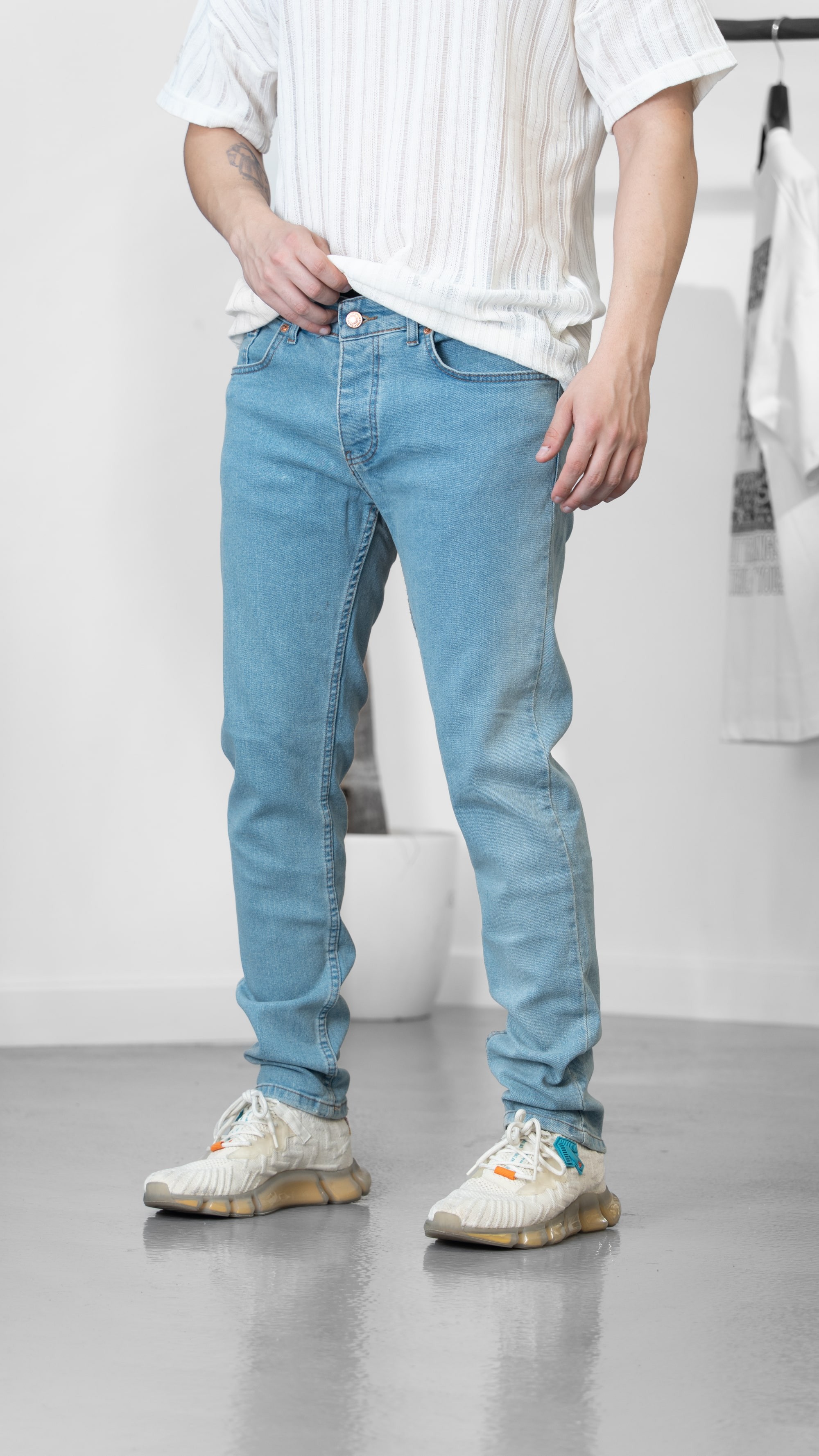 Slim Fit Kot Pantolon