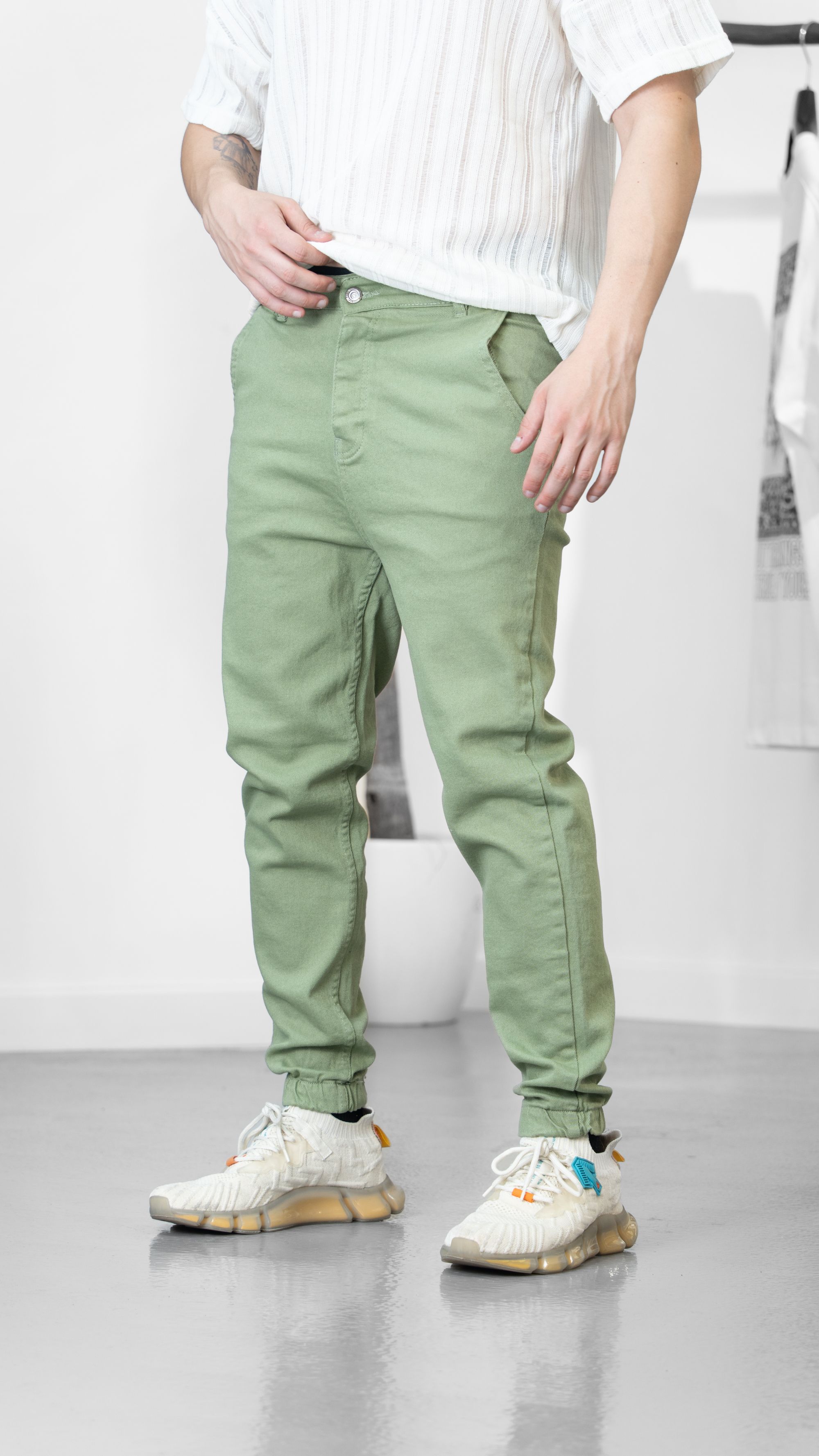 Yeşil Jogger Pantolon