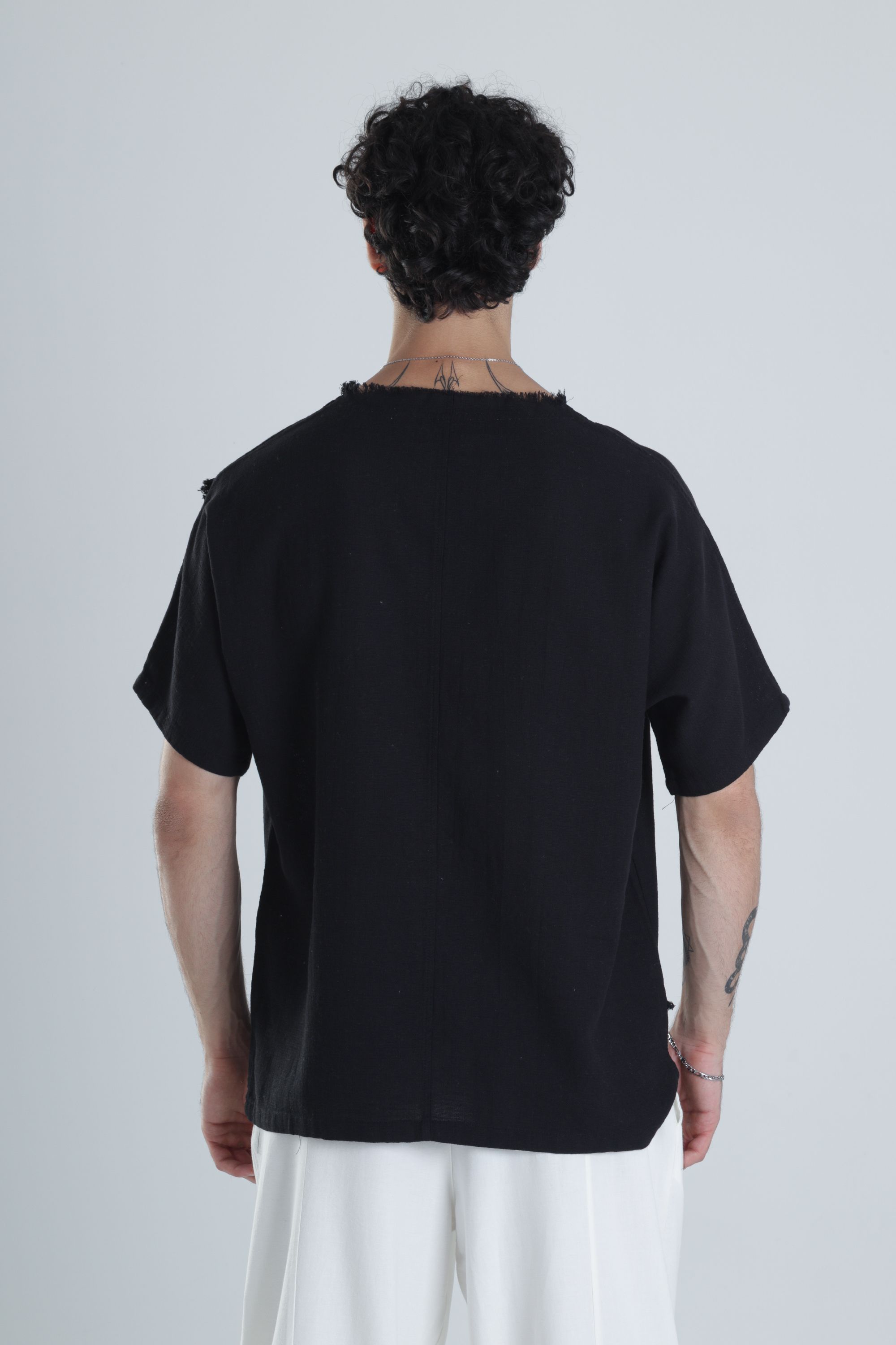Tasarım Siyah T-Shirt