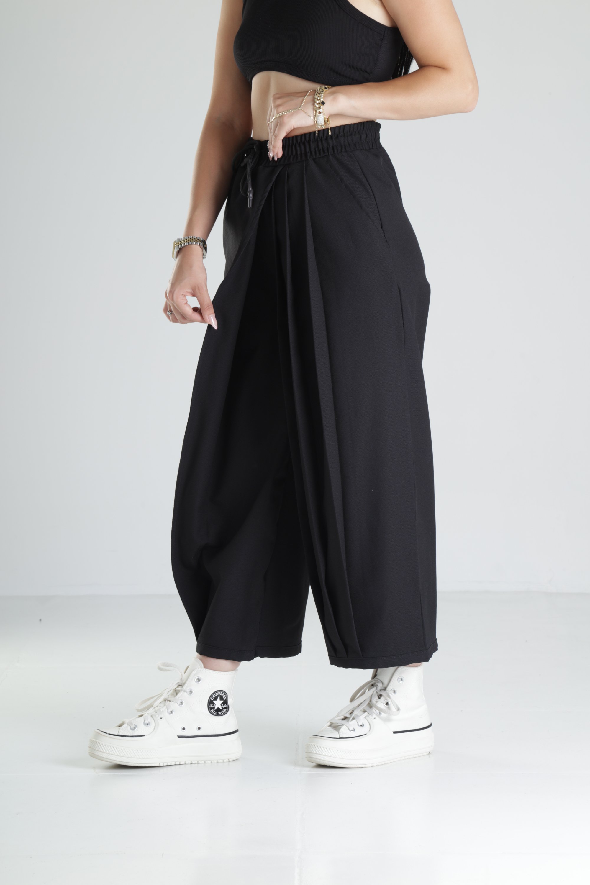 Merdiven Detaylı Jogger Pantolon